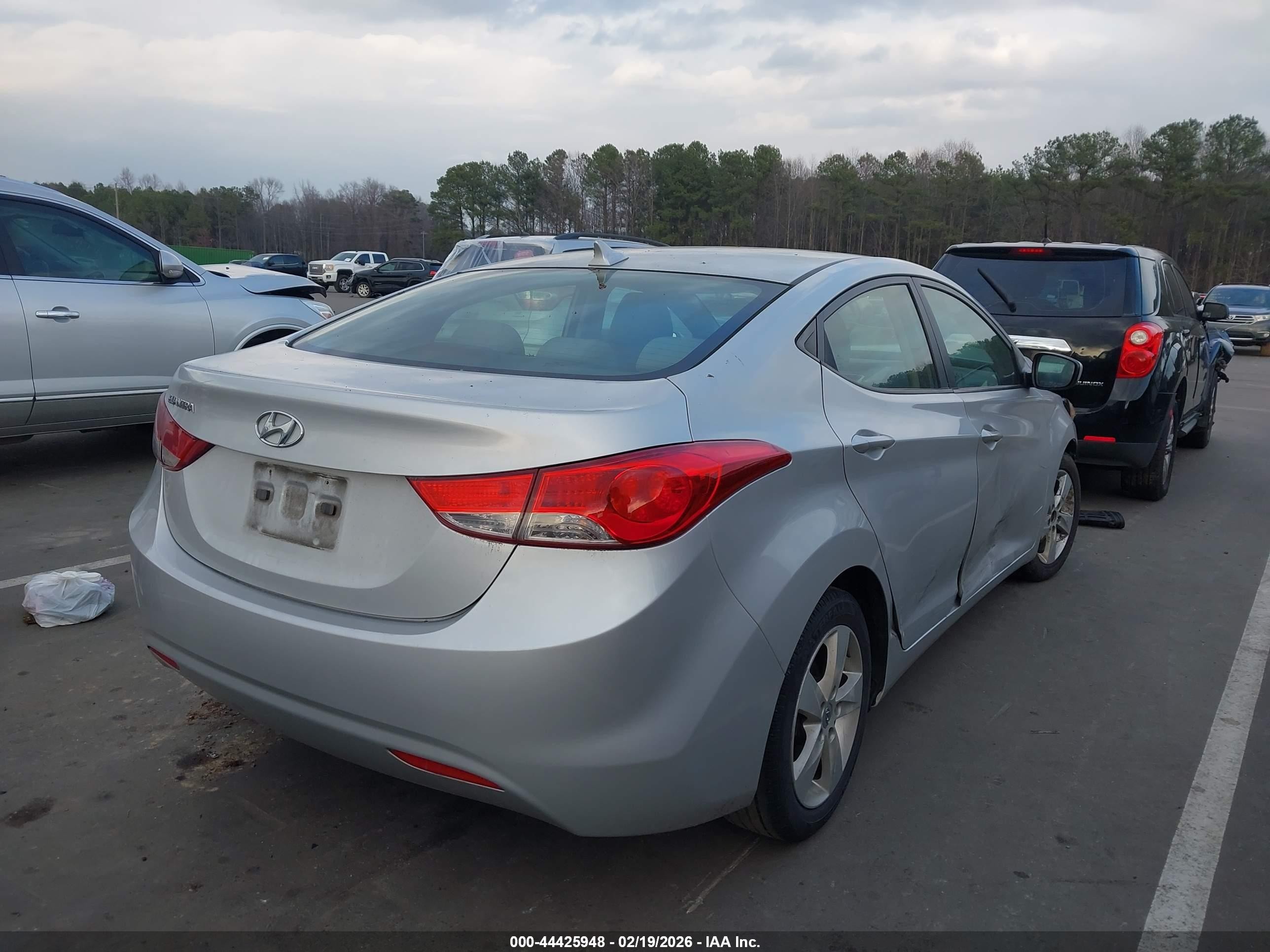 2011 Hyundai Elantra Gls (ulsan Plant) Silver vin: KMHDH4AE3BU145892