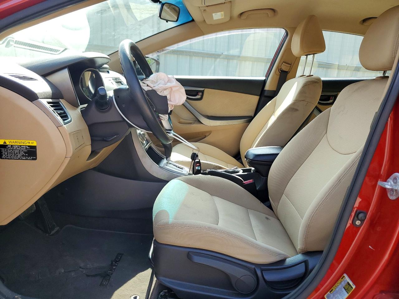 2011 Hyundai Elantra Gls Burgundy vin: KMHDH4AE3BU146797