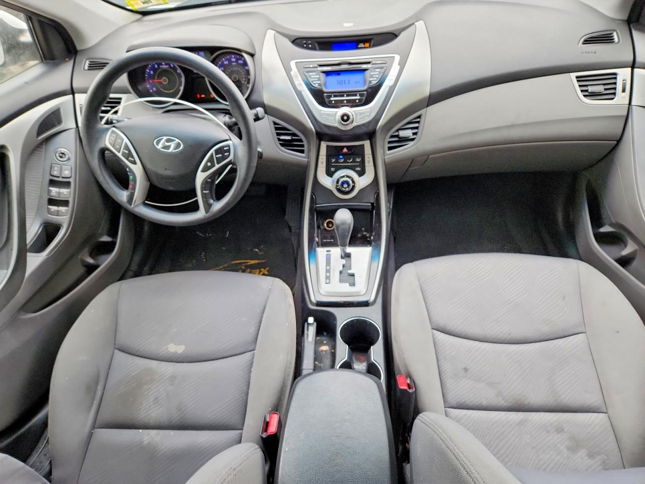2011 Hyundai Elantra Gls Silver vin: KMHDH4AE3BU147884