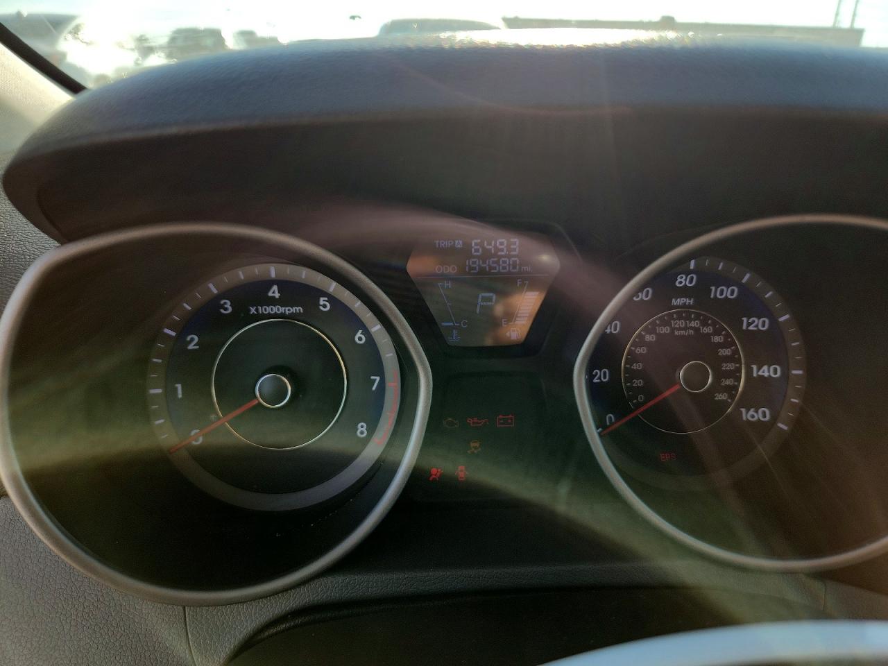 2011 Hyundai Elantra Gls Silver vin: KMHDH4AE3BU153281