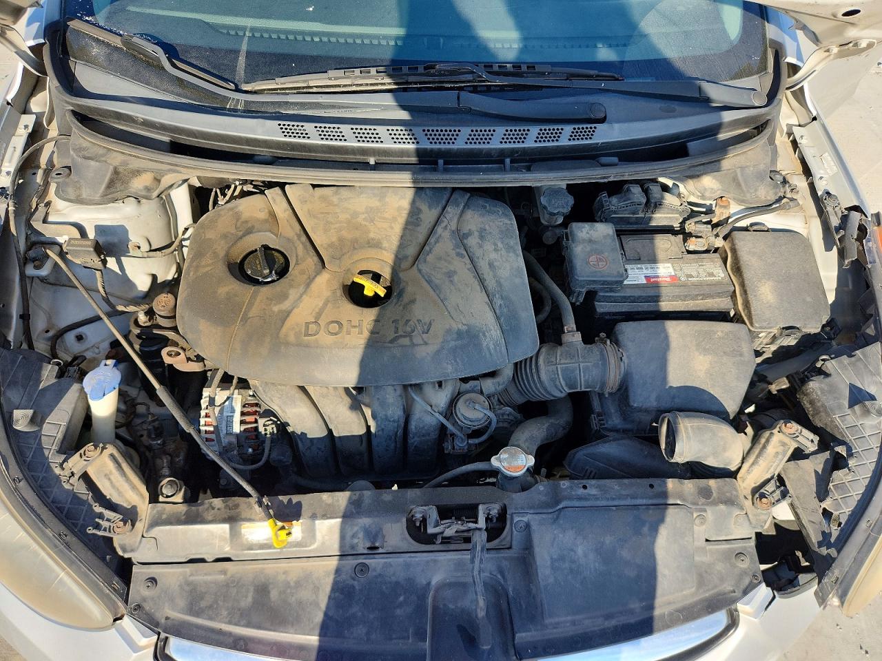 2011 Hyundai Elantra Gls Silver vin: KMHDH4AE3BU153281