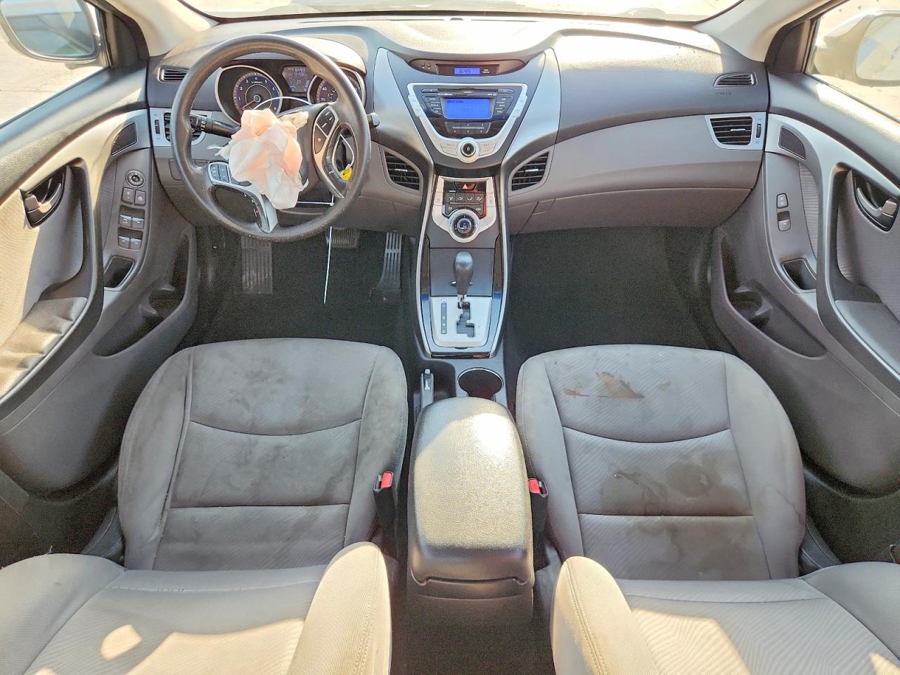 2011 Hyundai Elantra Gls Silver vin: KMHDH4AE3BU153281