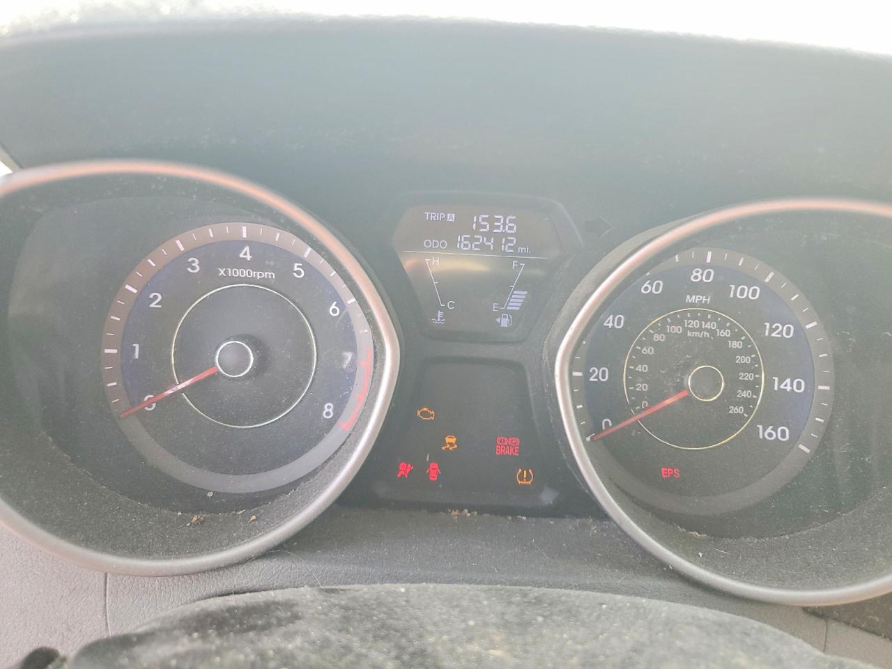 2012 Hyundai Elantra Gls Gray vin: KMHDH4AE3CU187092