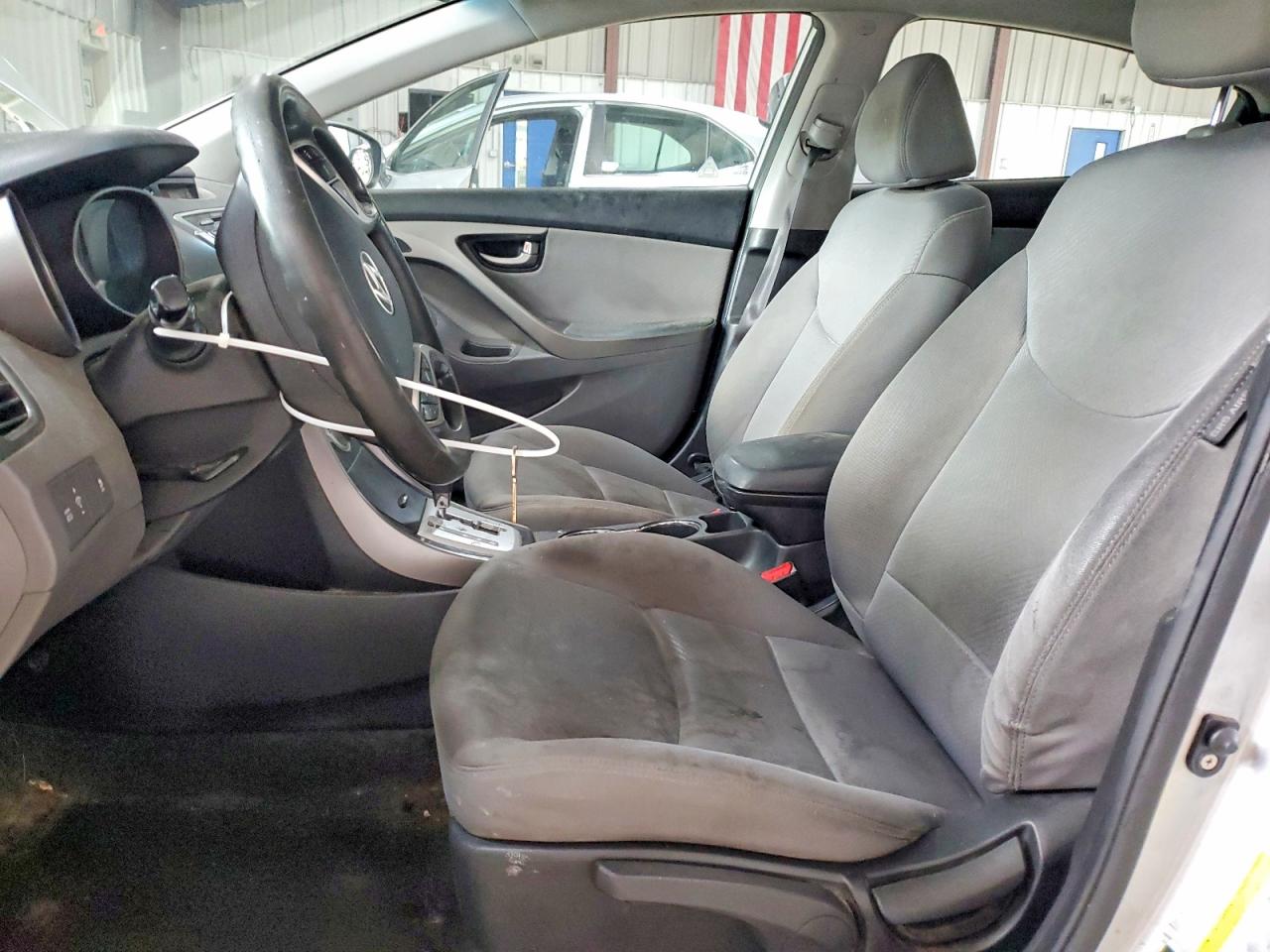 2012 Hyundai Elantra Gls Gray vin: KMHDH4AE3CU187092