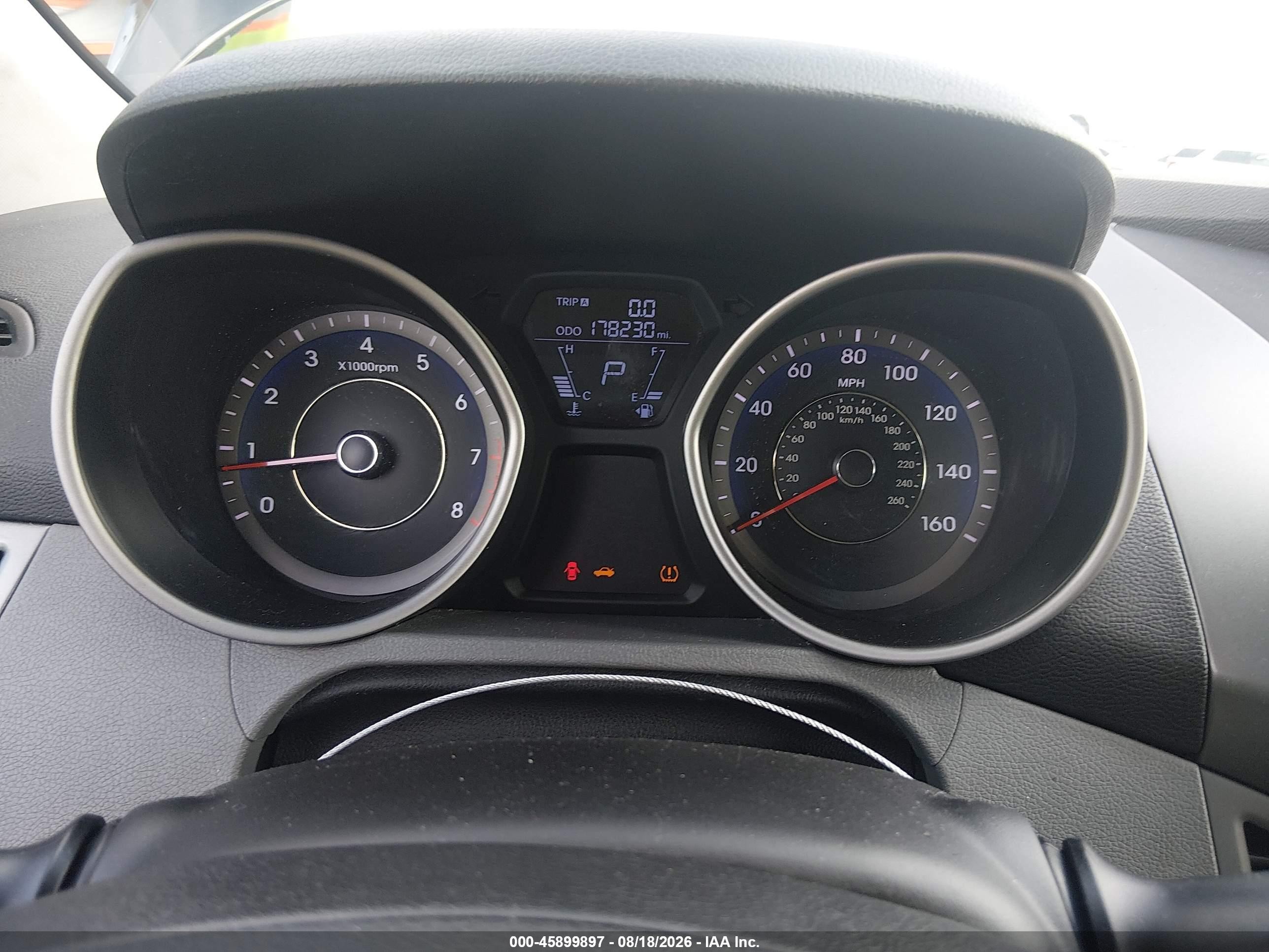 2012 Hyundai Elantra Gls (ulsan Plant) Черный vin: KMHDH4AE3CU207941