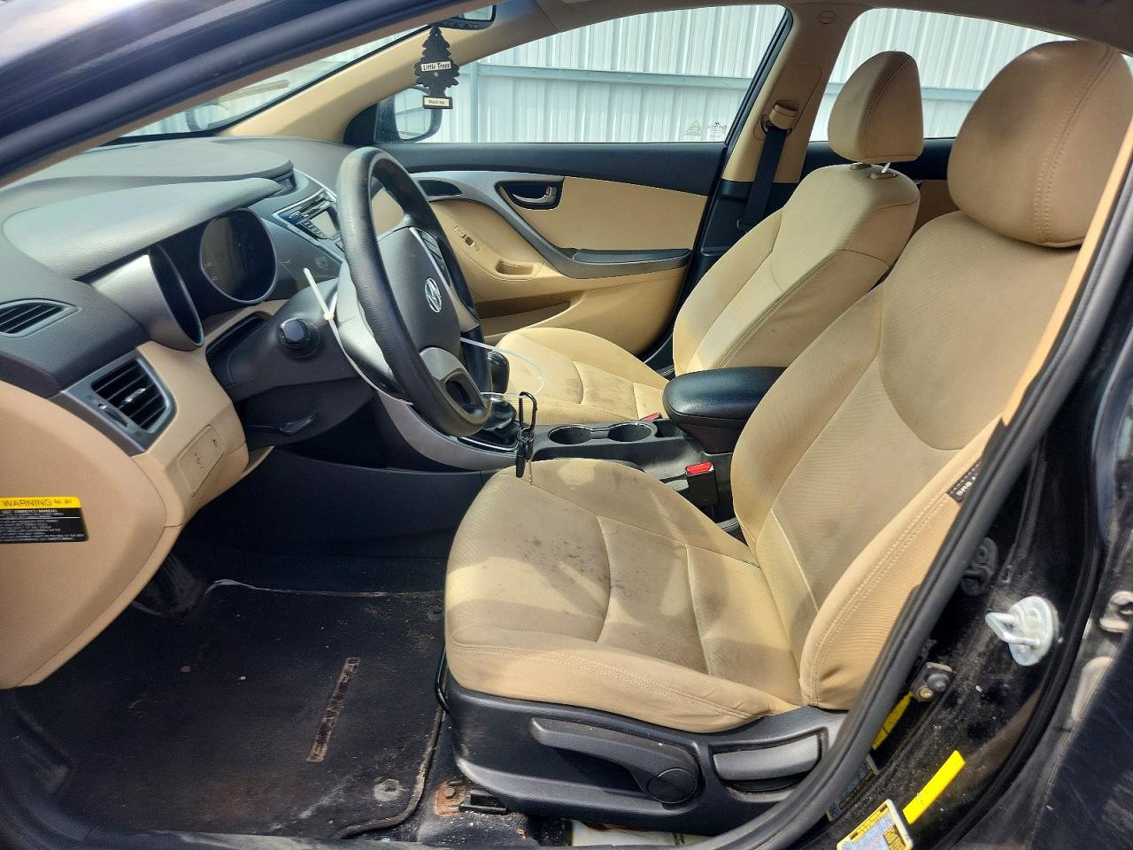 2012 Hyundai Elantra Gls Черный vin: KMHDH4AE3CU231527