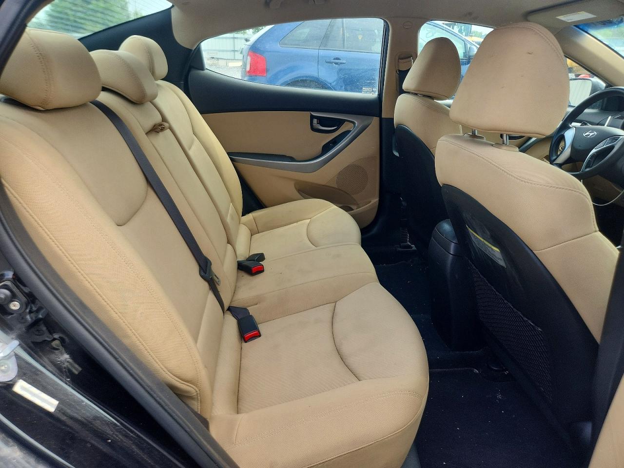 2012 Hyundai Elantra Gls Черный vin: KMHDH4AE3CU231527