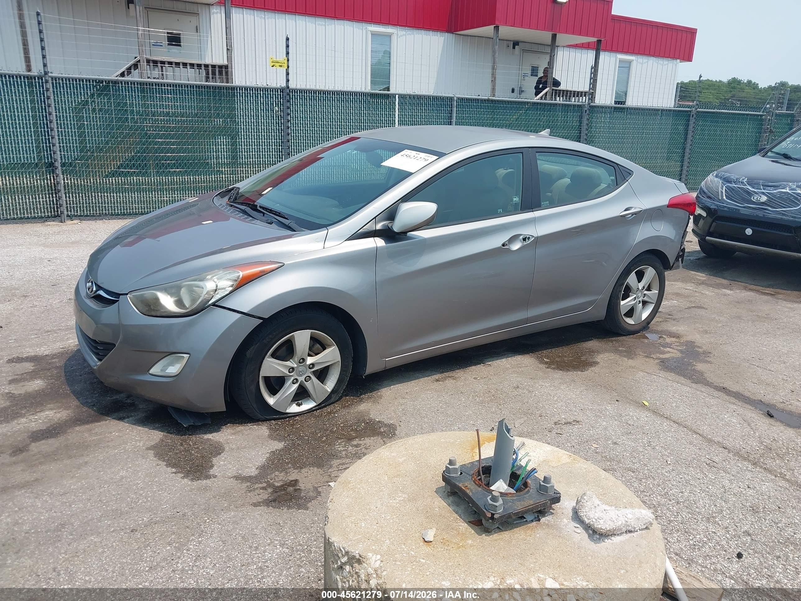 2012 Hyundai Elantra Gls (ulsan Plant) Silver vin: KMHDH4AE3CU236081