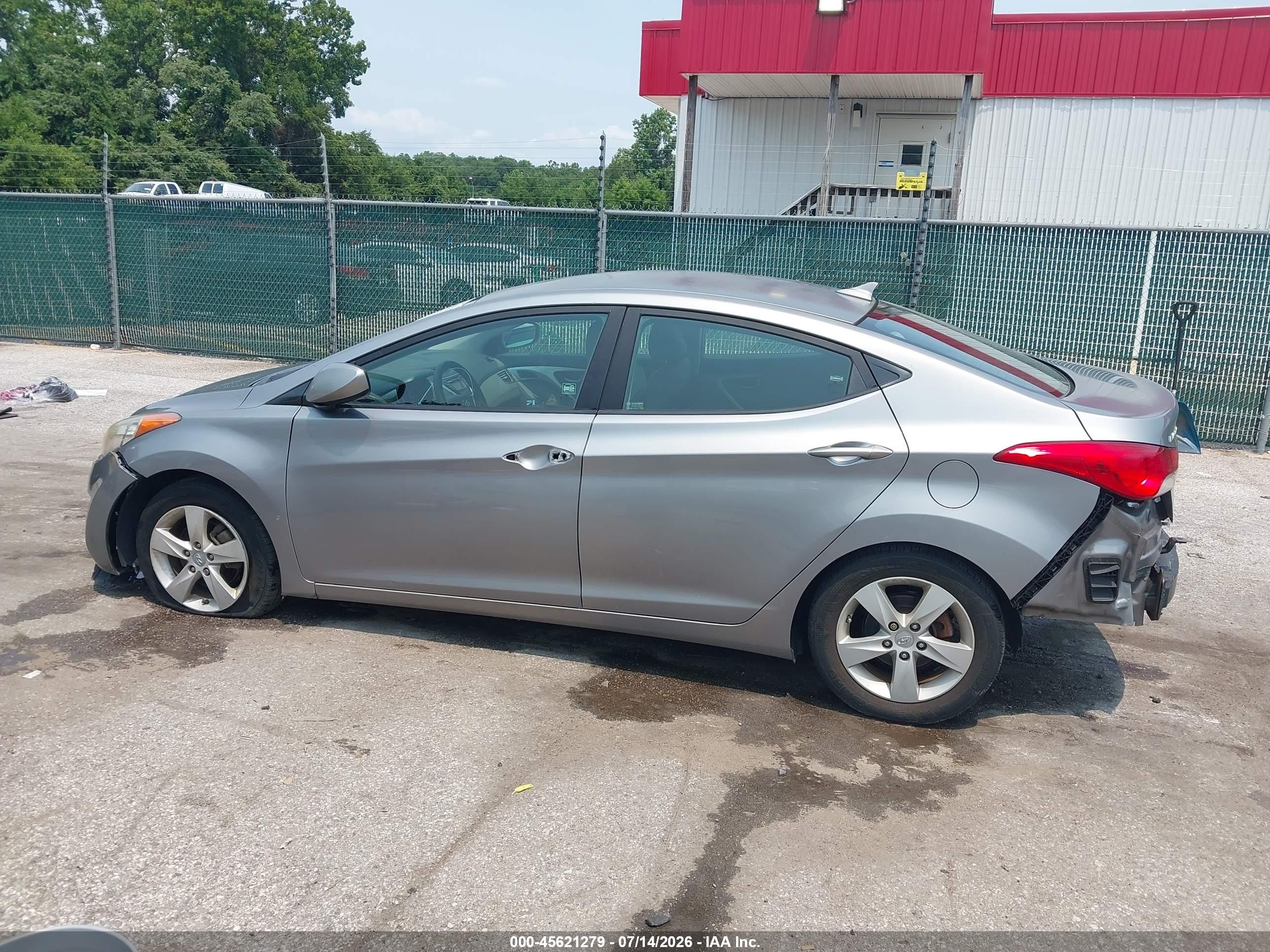2012 Hyundai Elantra Gls (ulsan Plant) Silver vin: KMHDH4AE3CU236081