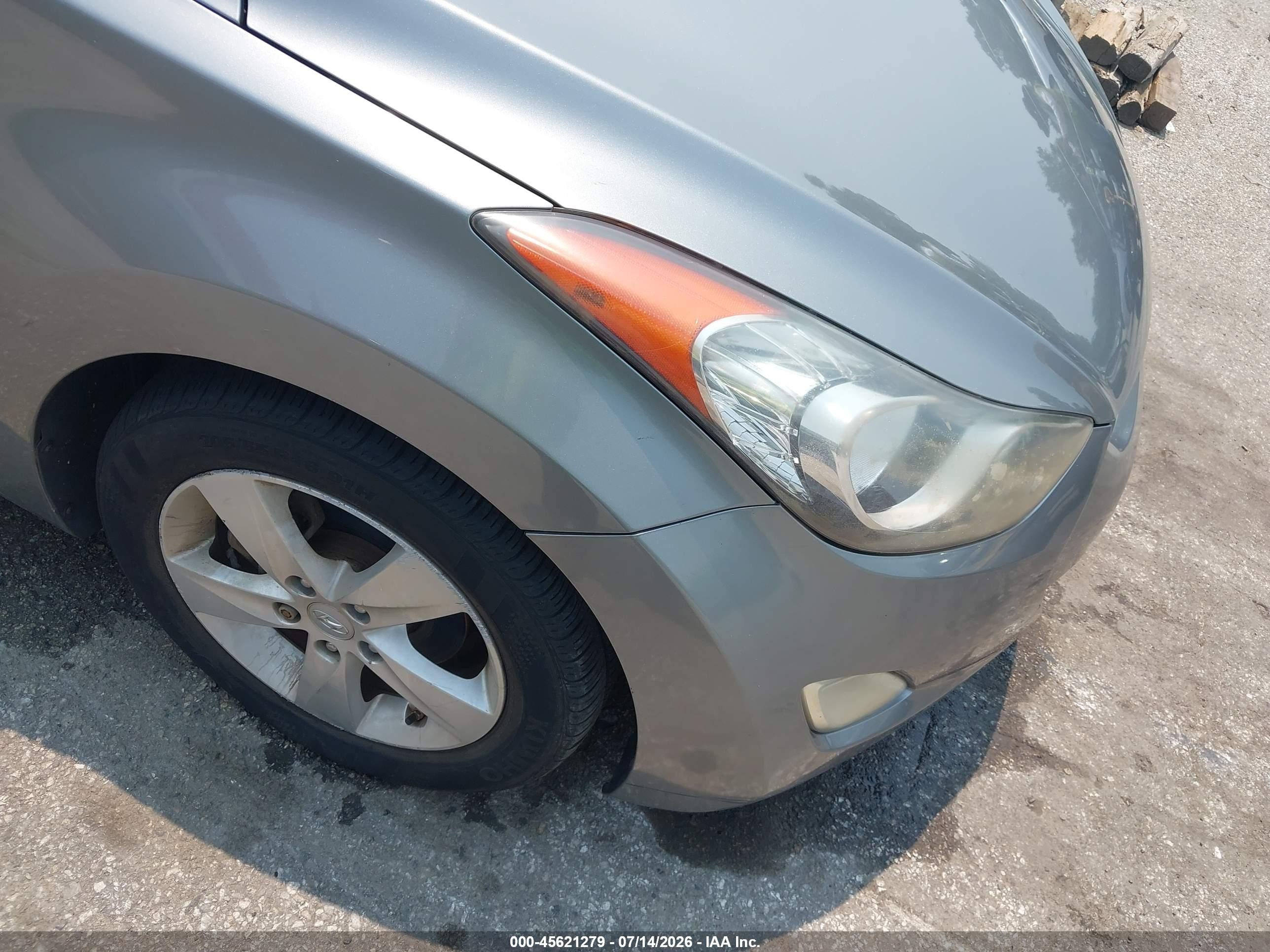 2012 Hyundai Elantra Gls (ulsan Plant) Silver vin: KMHDH4AE3CU236081
