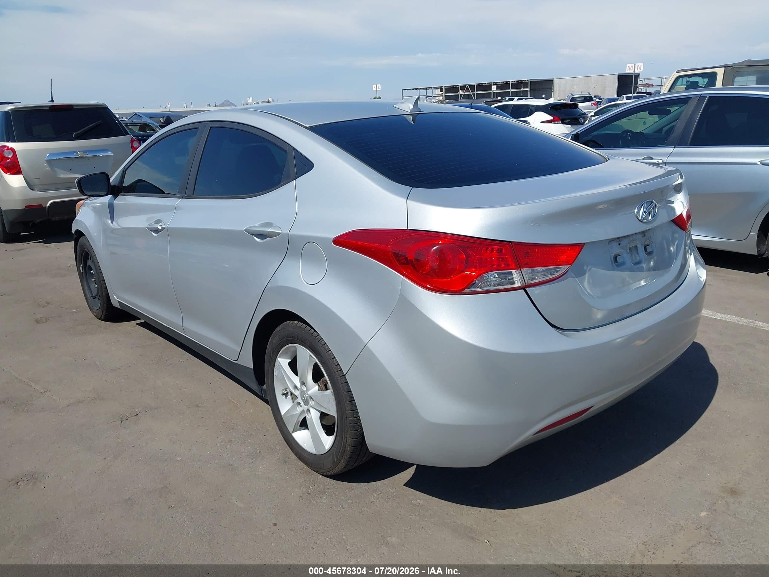 2012 Hyundai Elantra Gls (ulsan Plant) Серебряный vin: KMHDH4AE3CU248229