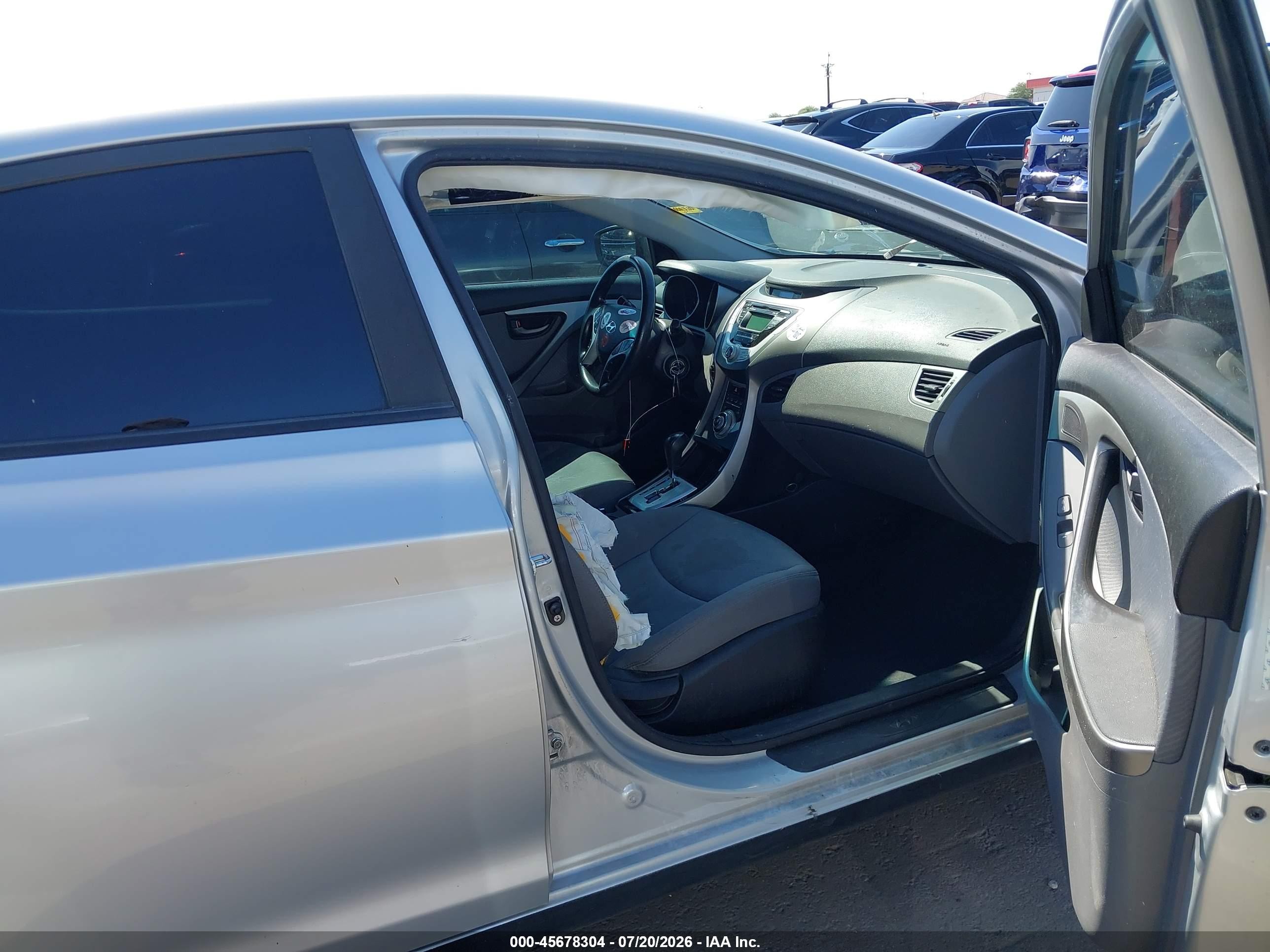 2012 Hyundai Elantra Gls (ulsan Plant) Серебряный vin: KMHDH4AE3CU248229