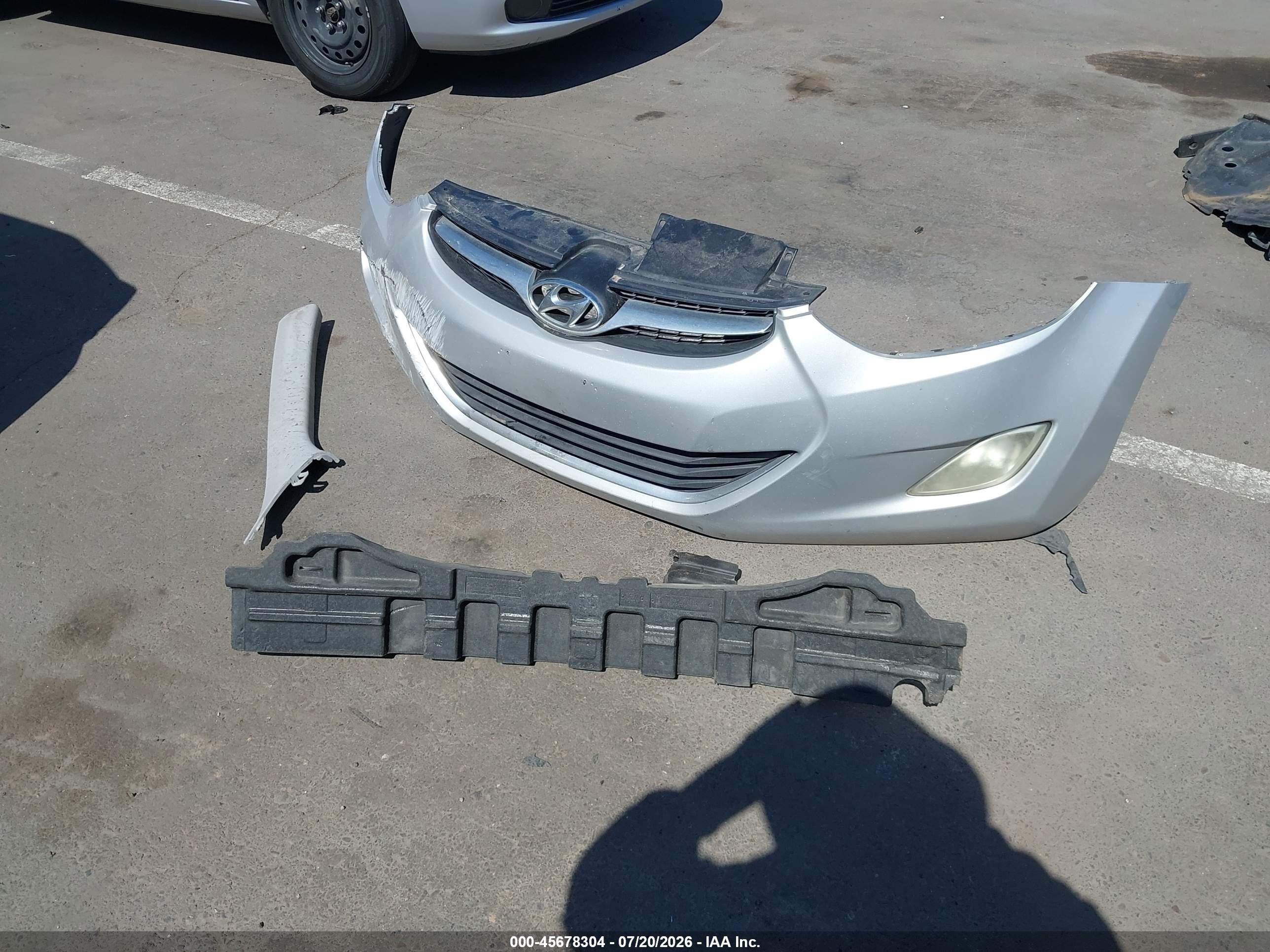 2012 Hyundai Elantra Gls (ulsan Plant) Серебряный vin: KMHDH4AE3CU248229