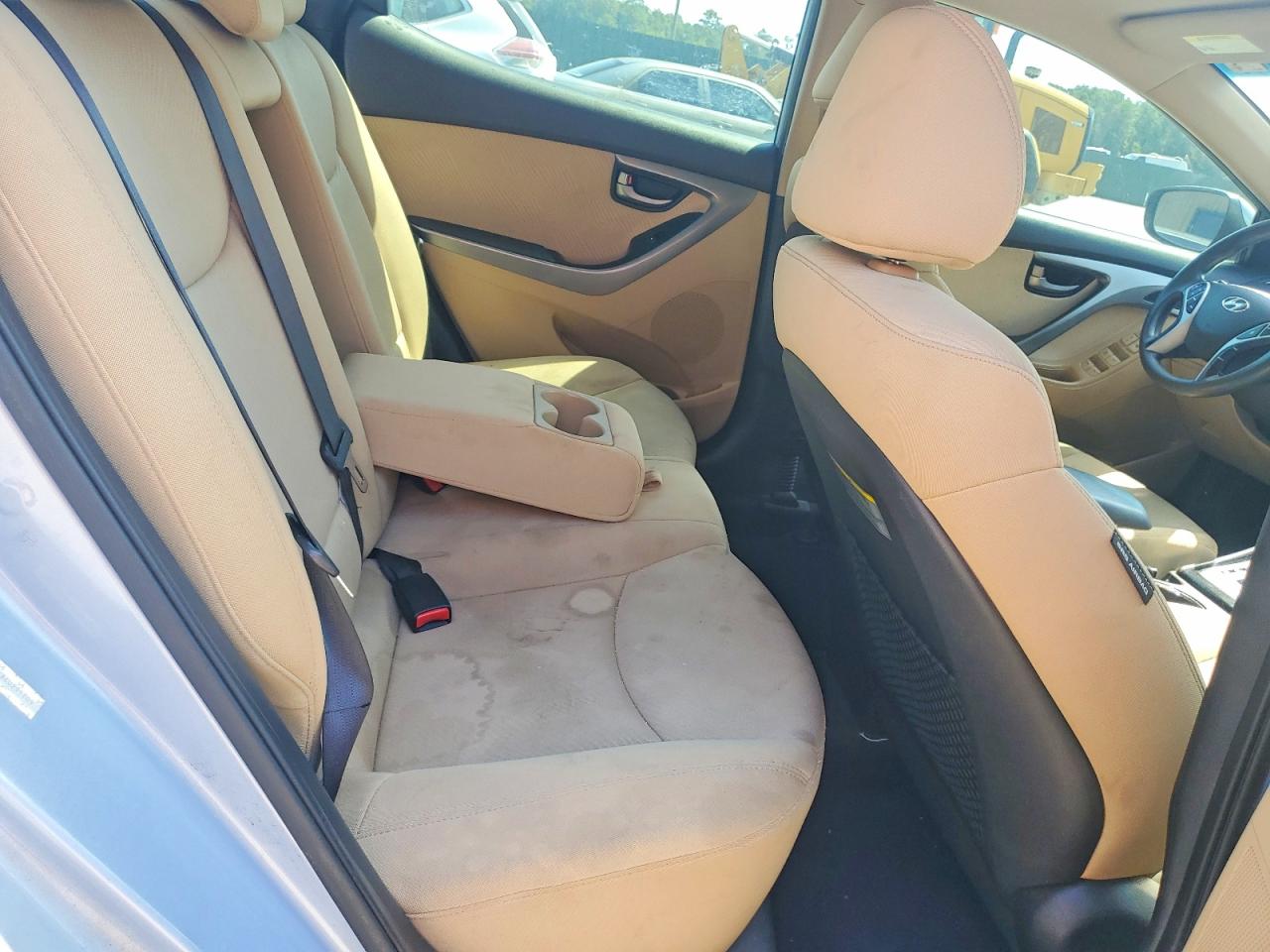 2012 Hyundai Elantra Gls Blue vin: KMHDH4AE3CU291209