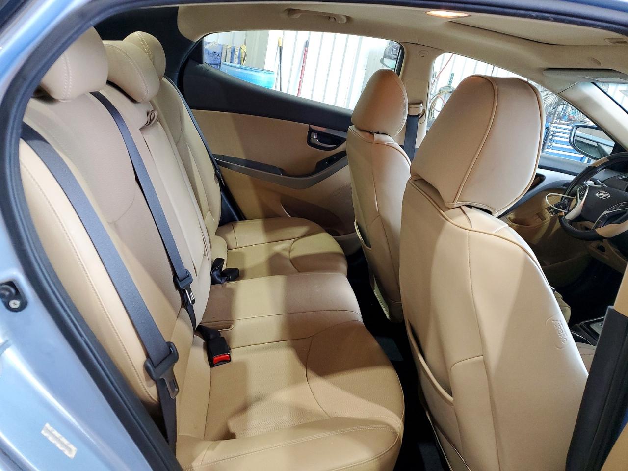 2012 Hyundai Elantra Limited Blue vin: KMHDH4AE3CU298273