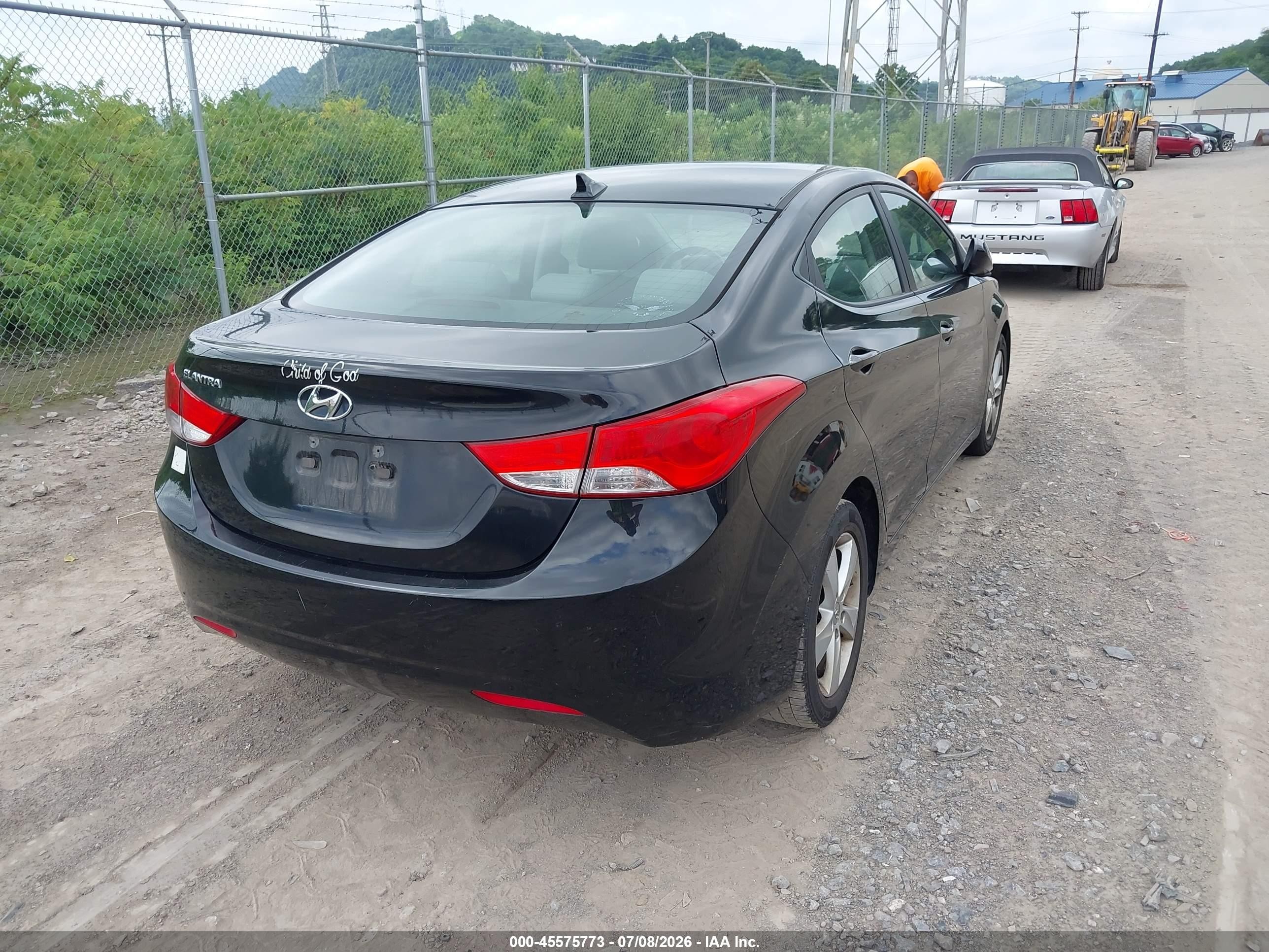 2012 Hyundai Elantra Gls (ulsan Plant) Black vin: KMHDH4AE3CU318120