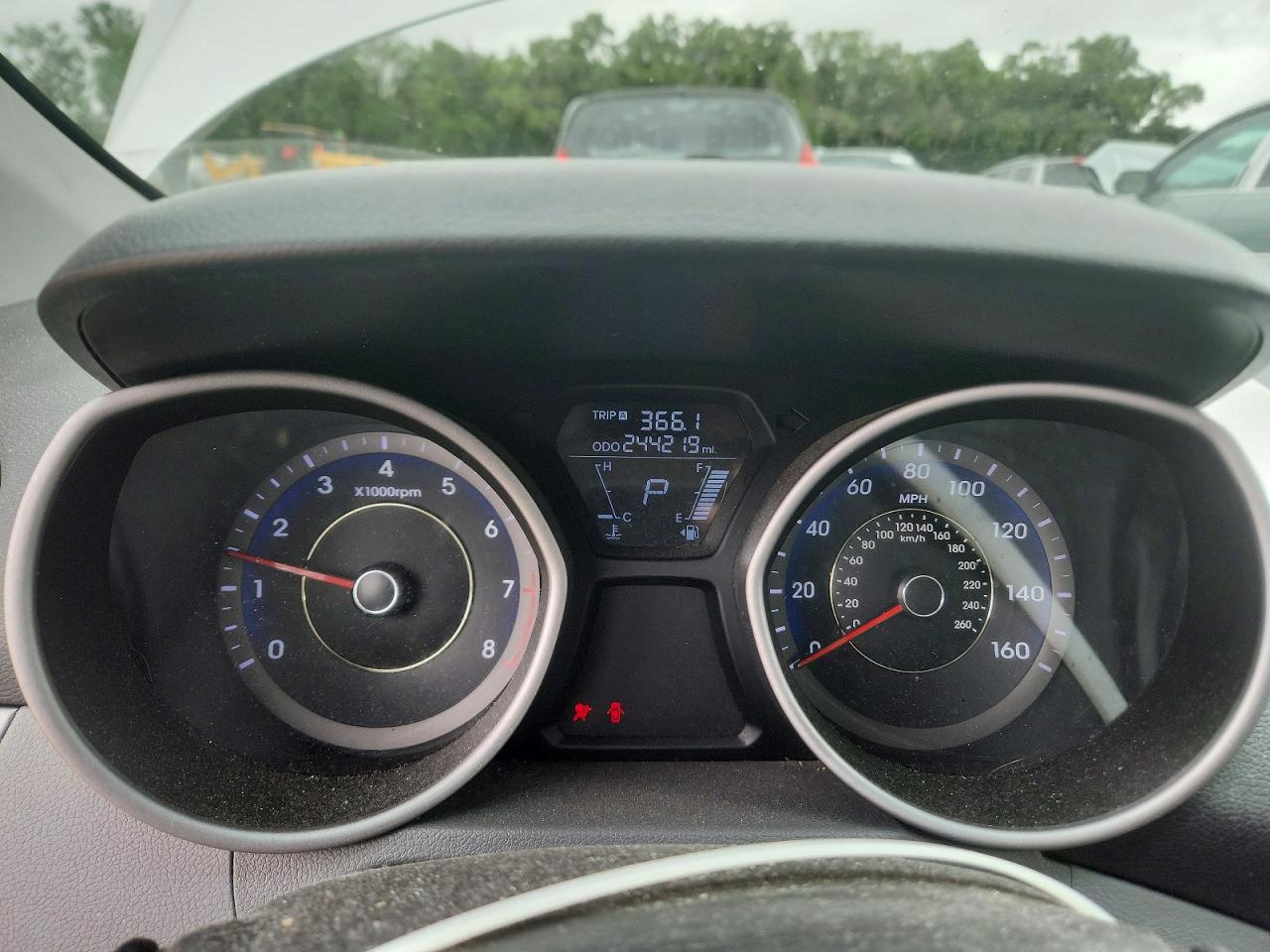 2012 Hyundai Elantra Gls Silver vin: KMHDH4AE3CU324516