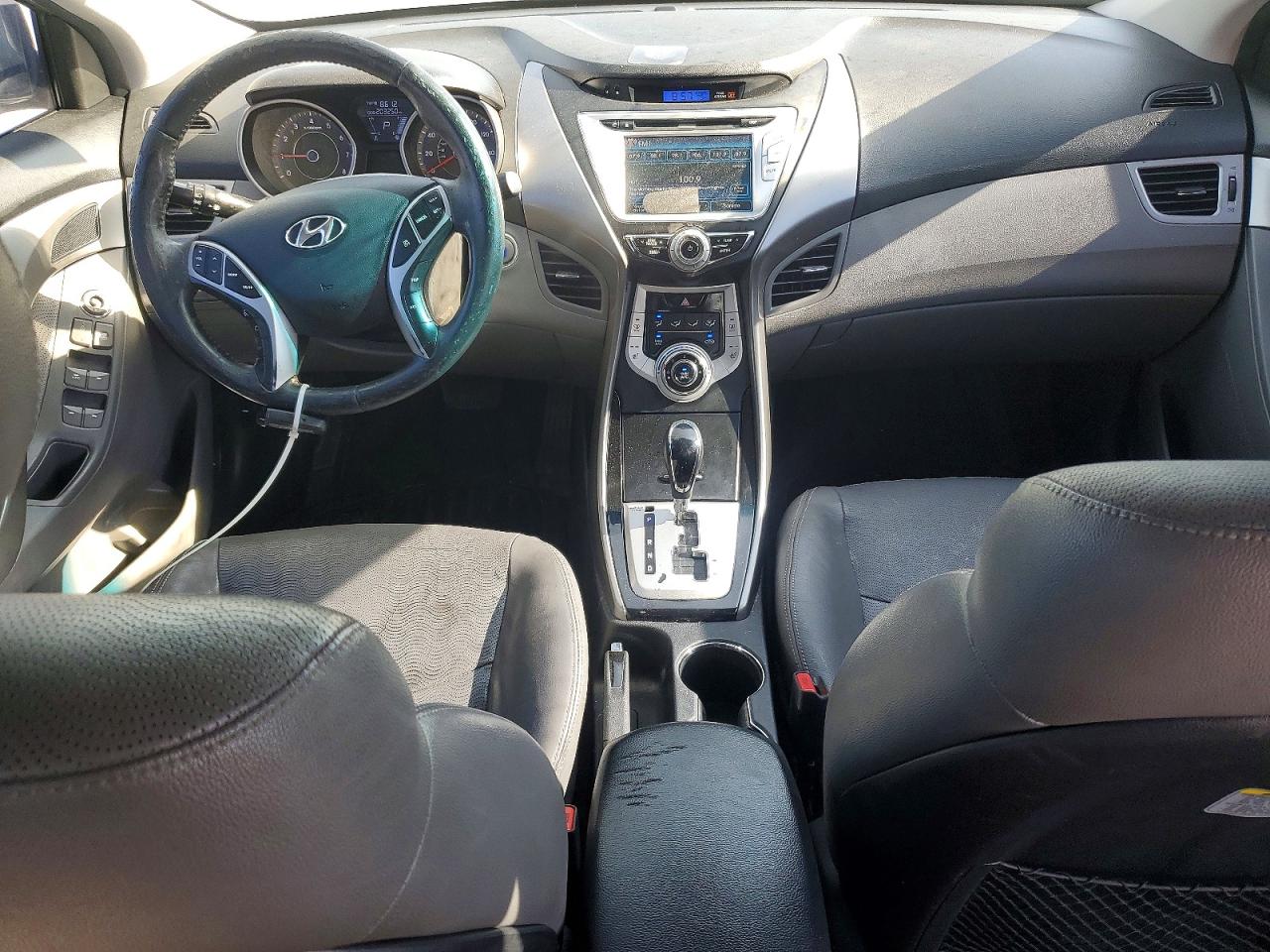 2012 Hyundai Elantra Limited Gray vin: KMHDH4AE3CU366765