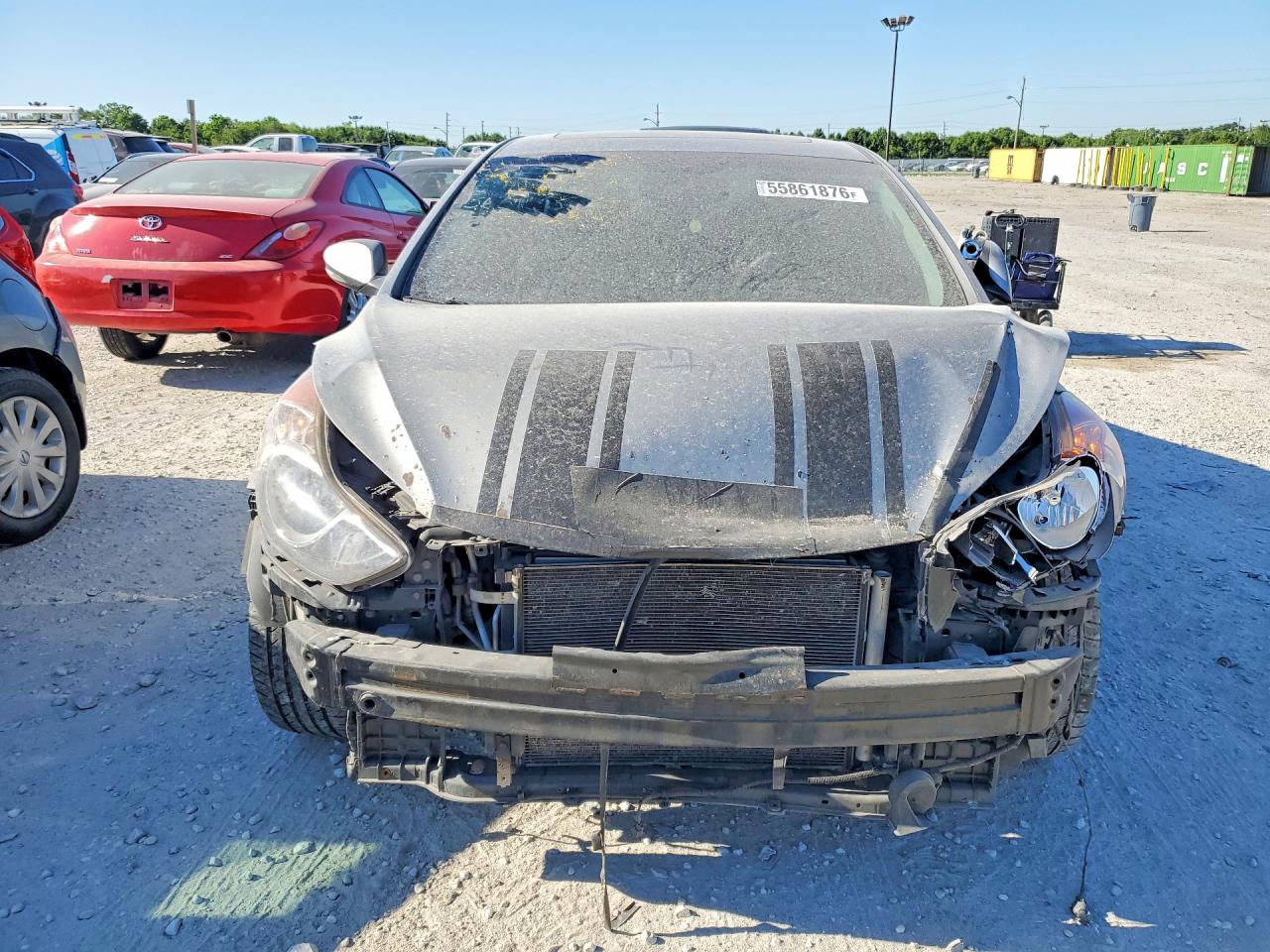 2012 Hyundai Elantra Limited Gray vin: KMHDH4AE3CU366765