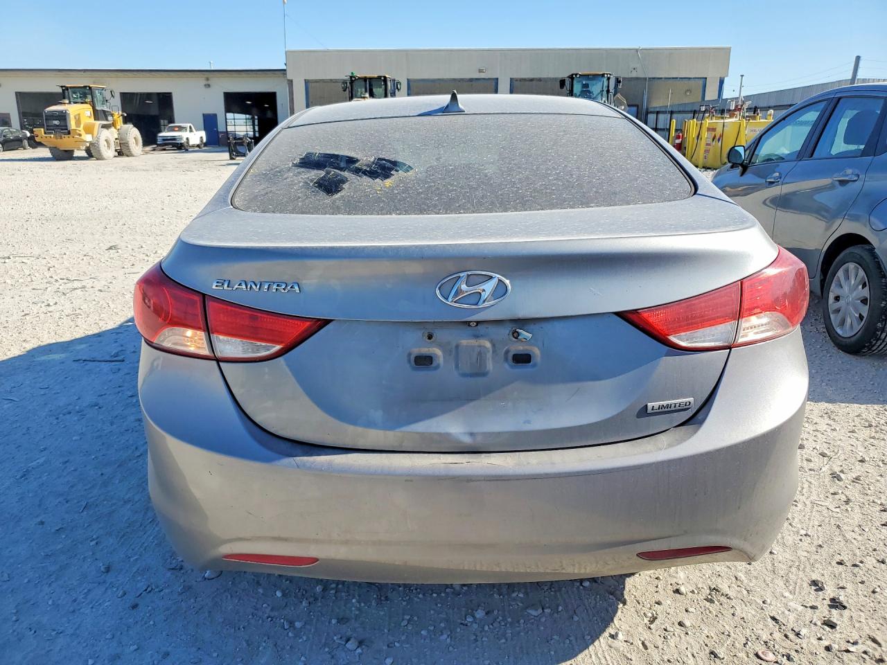 2012 Hyundai Elantra Limited Gray vin: KMHDH4AE3CU366765