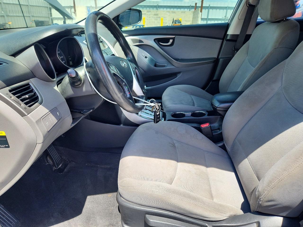 2012 Hyundai Elantra Gls Gray vin: KMHDH4AE3CU435423