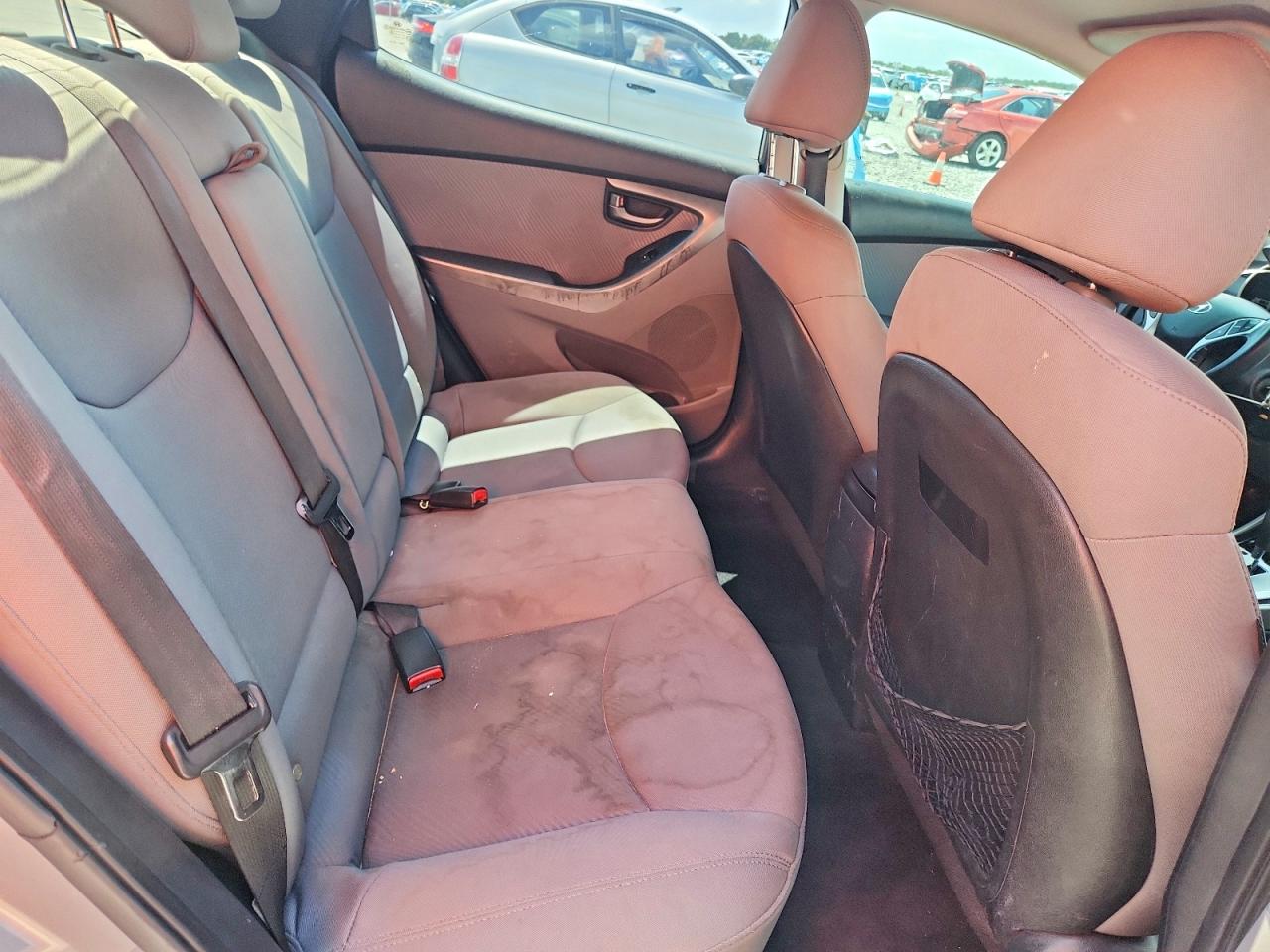 2012 Hyundai Elantra Gls Gray vin: KMHDH4AE3CU435423