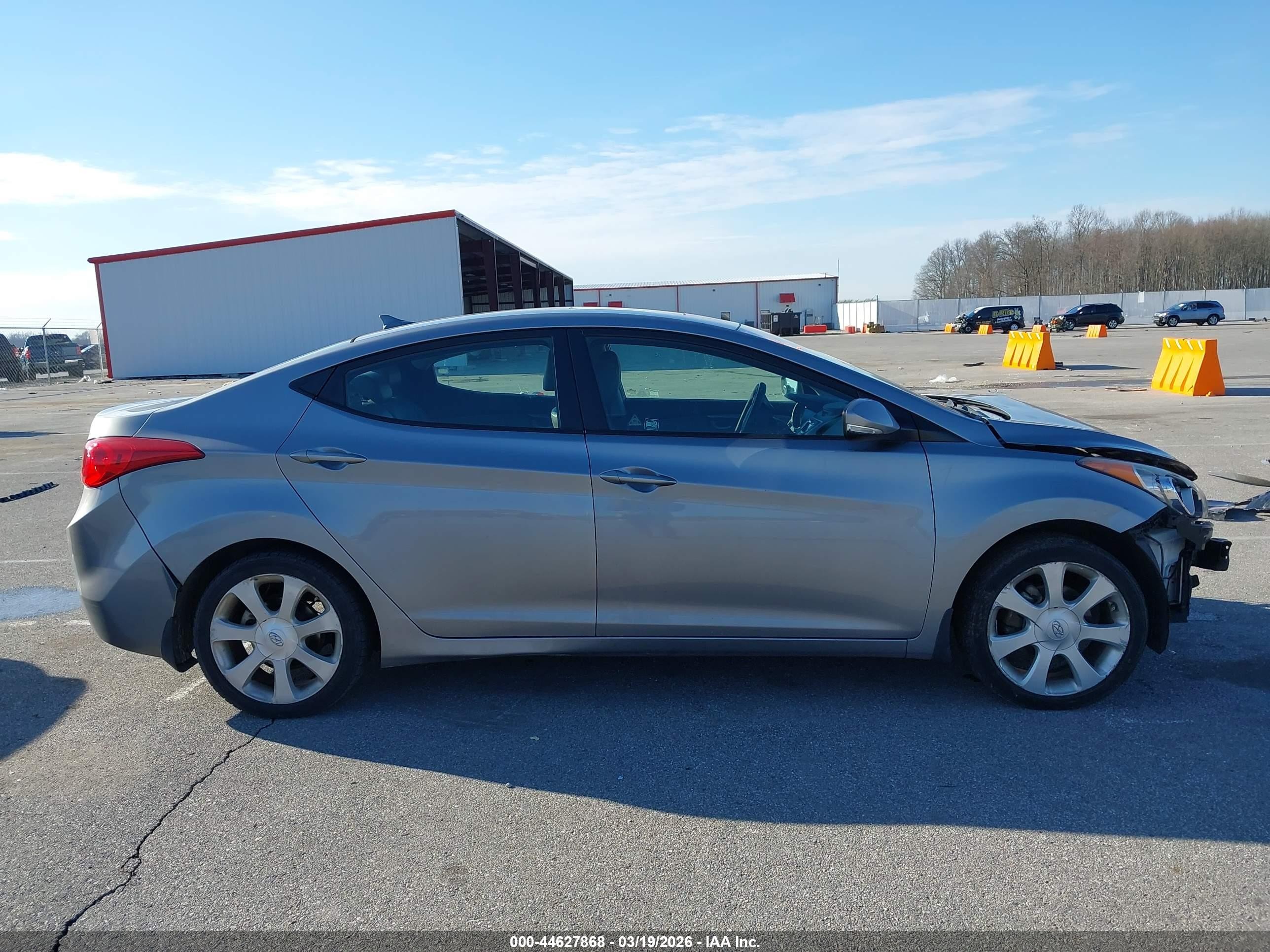 2012 Hyundai Elantra Limited (ulsan Plant) Gray vin: KMHDH4AE3CU455798