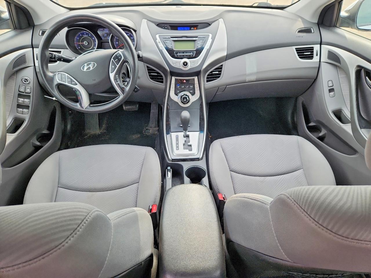 2012 Hyundai Elantra Gls Silver vin: KMHDH4AE3CU467577