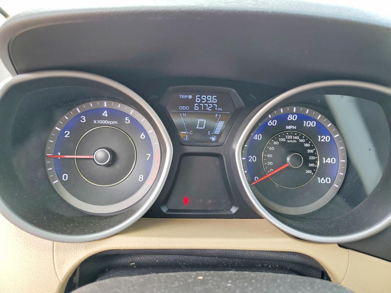 2012 Hyundai Elantra Limited Blue vin: KMHDH4AE3CU471340