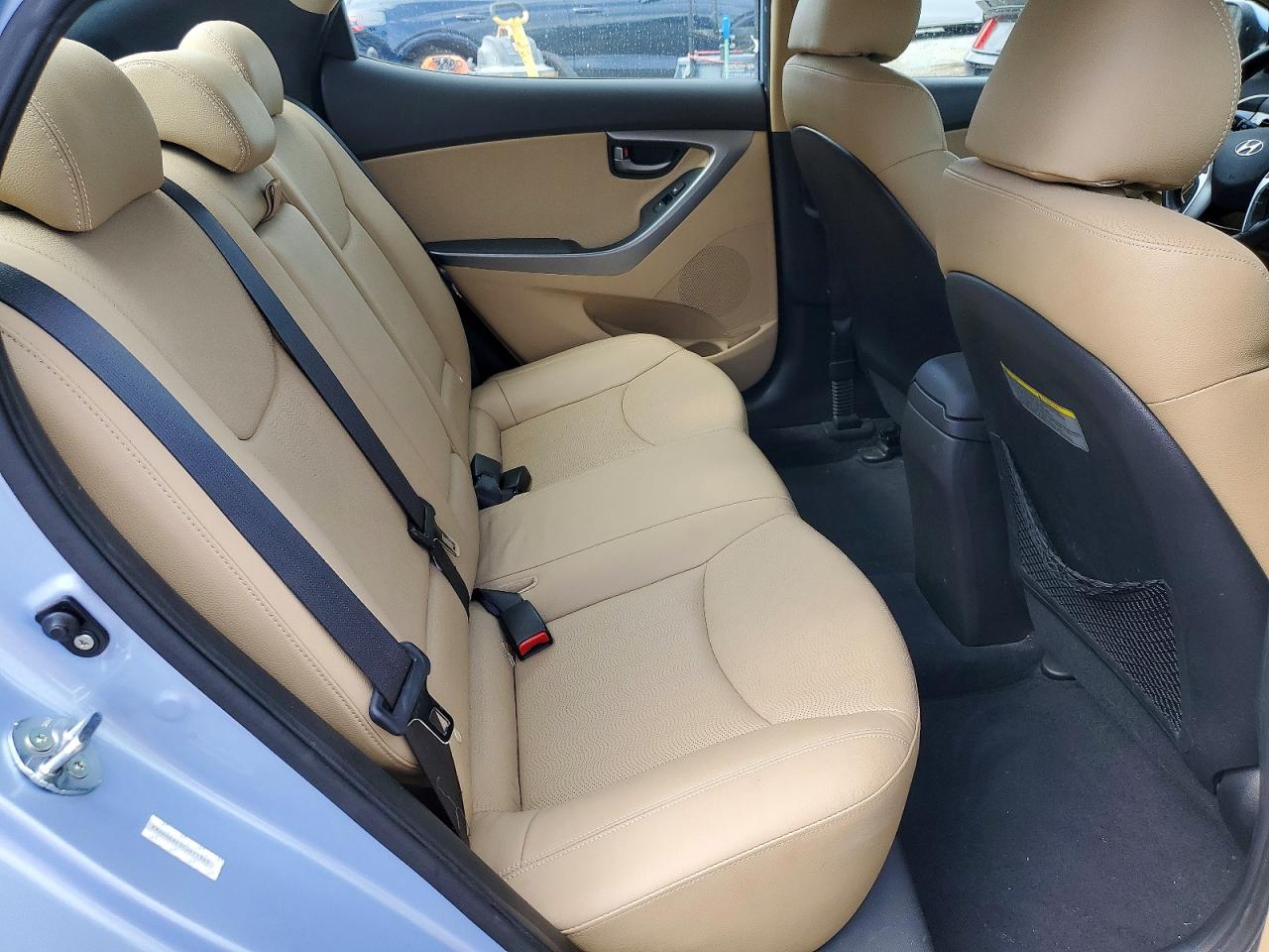 2012 Hyundai Elantra Limited Blue vin: KMHDH4AE3CU471340