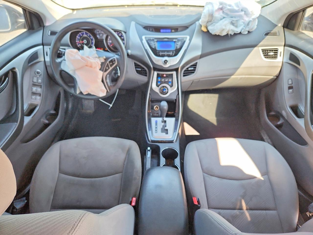 2012 Hyundai Elantra Gls Black vin: KMHDH4AE3CU474206