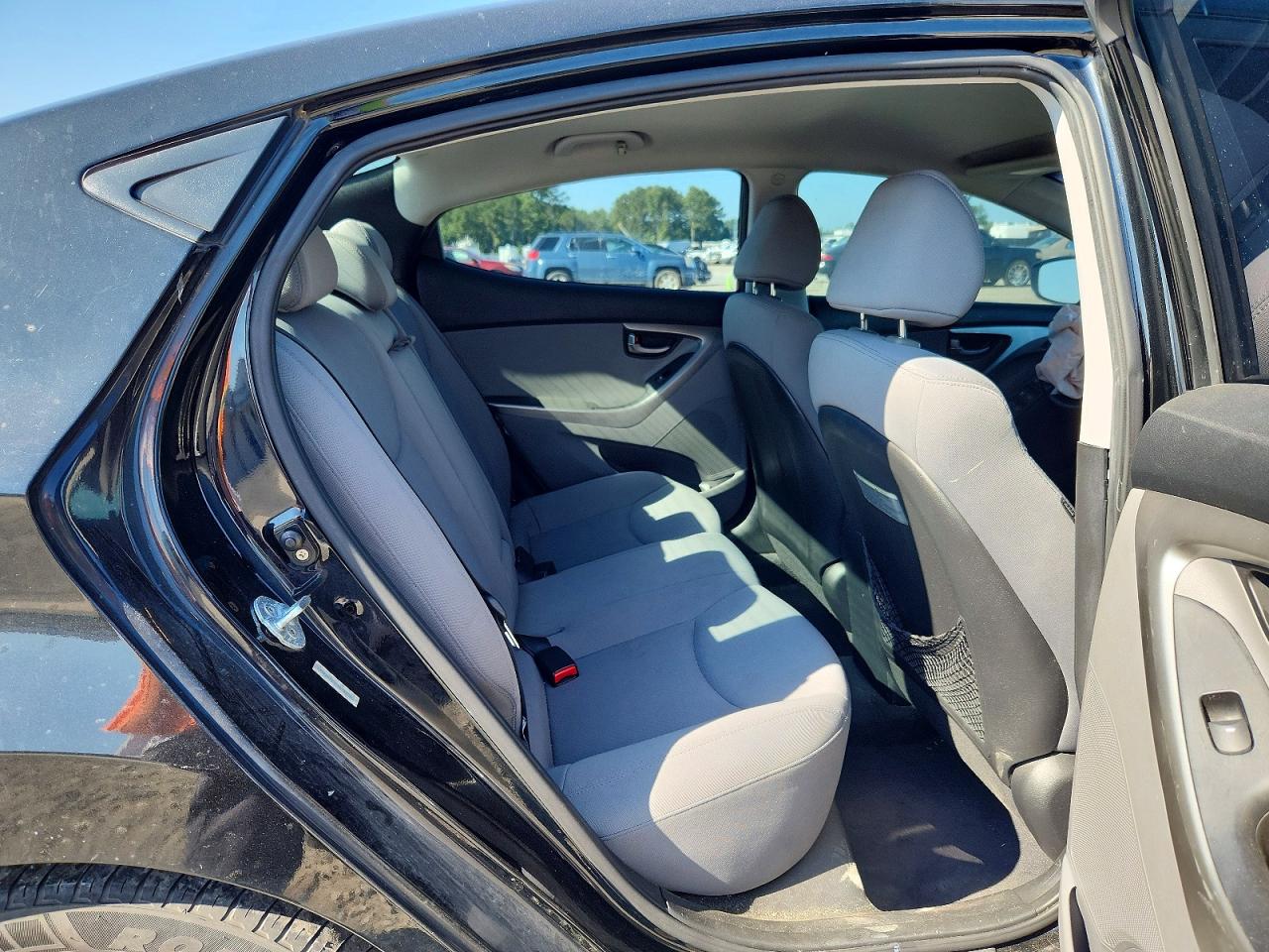 2012 Hyundai Elantra Gls Black vin: KMHDH4AE3CU474206