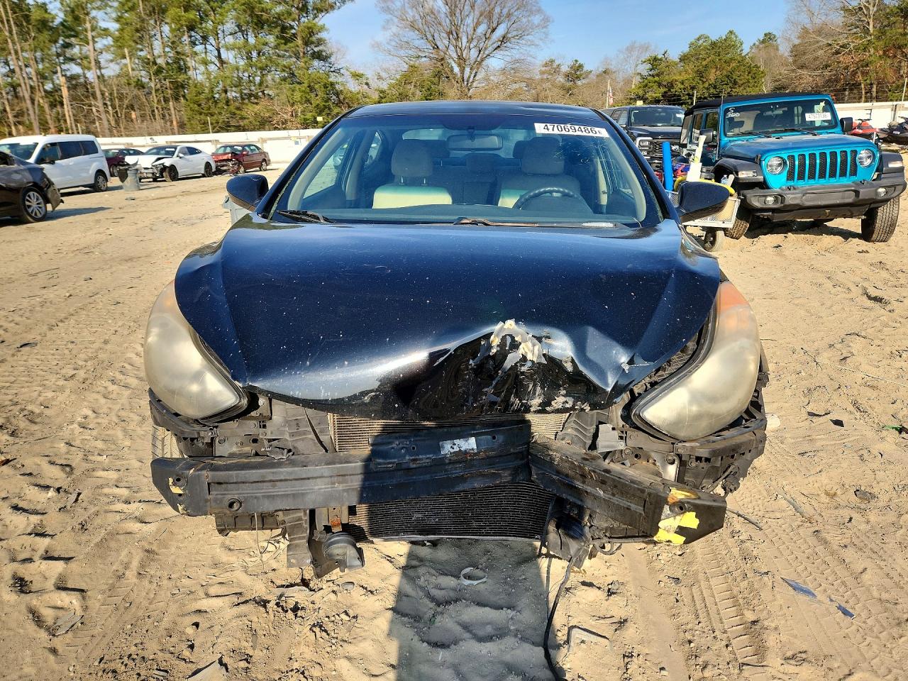 2012 Hyundai Elantra Gls Black vin: KMHDH4AE3CU475713