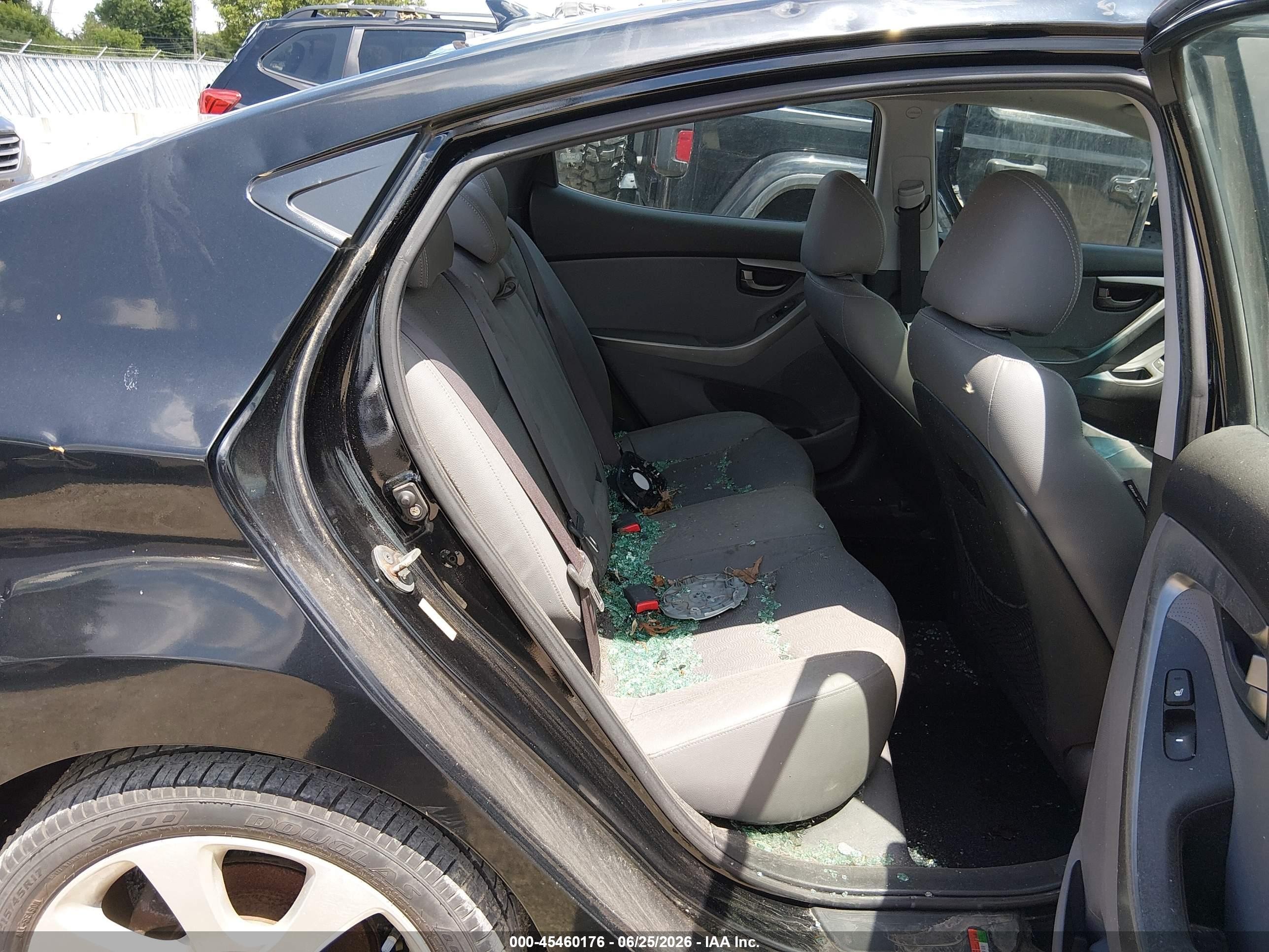 2012 Hyundai Elantra Limited (ulsan Plant) Black vin: KMHDH4AE3CU479728