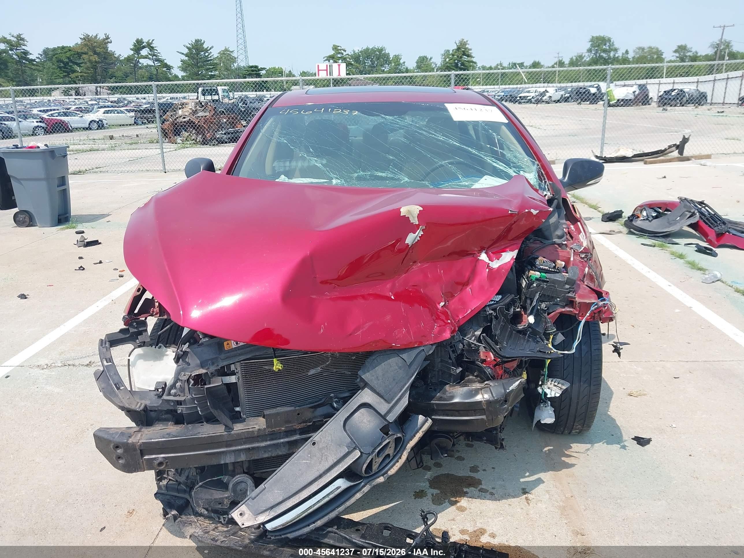 2012 Hyundai Elantra Limited (ulsan Plant) Red vin: KMHDH4AE3CU487148