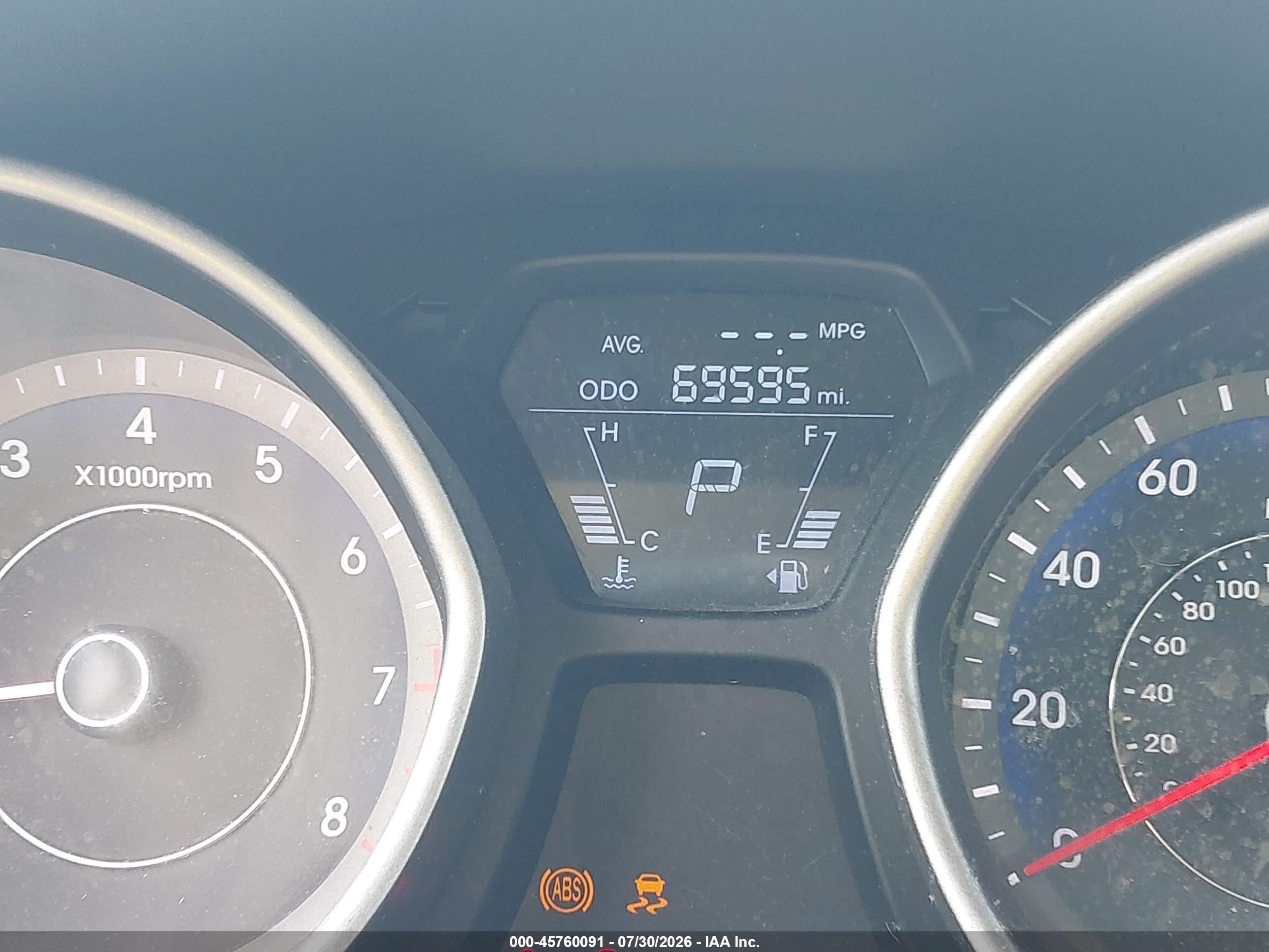 2013 Hyundai Elantra Gls Blue vin: KMHDH4AE3DU485644