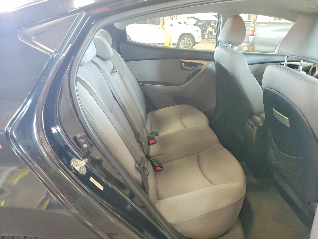2013 Hyundai Elantra Black vin: KMHDH4AE3DU497700