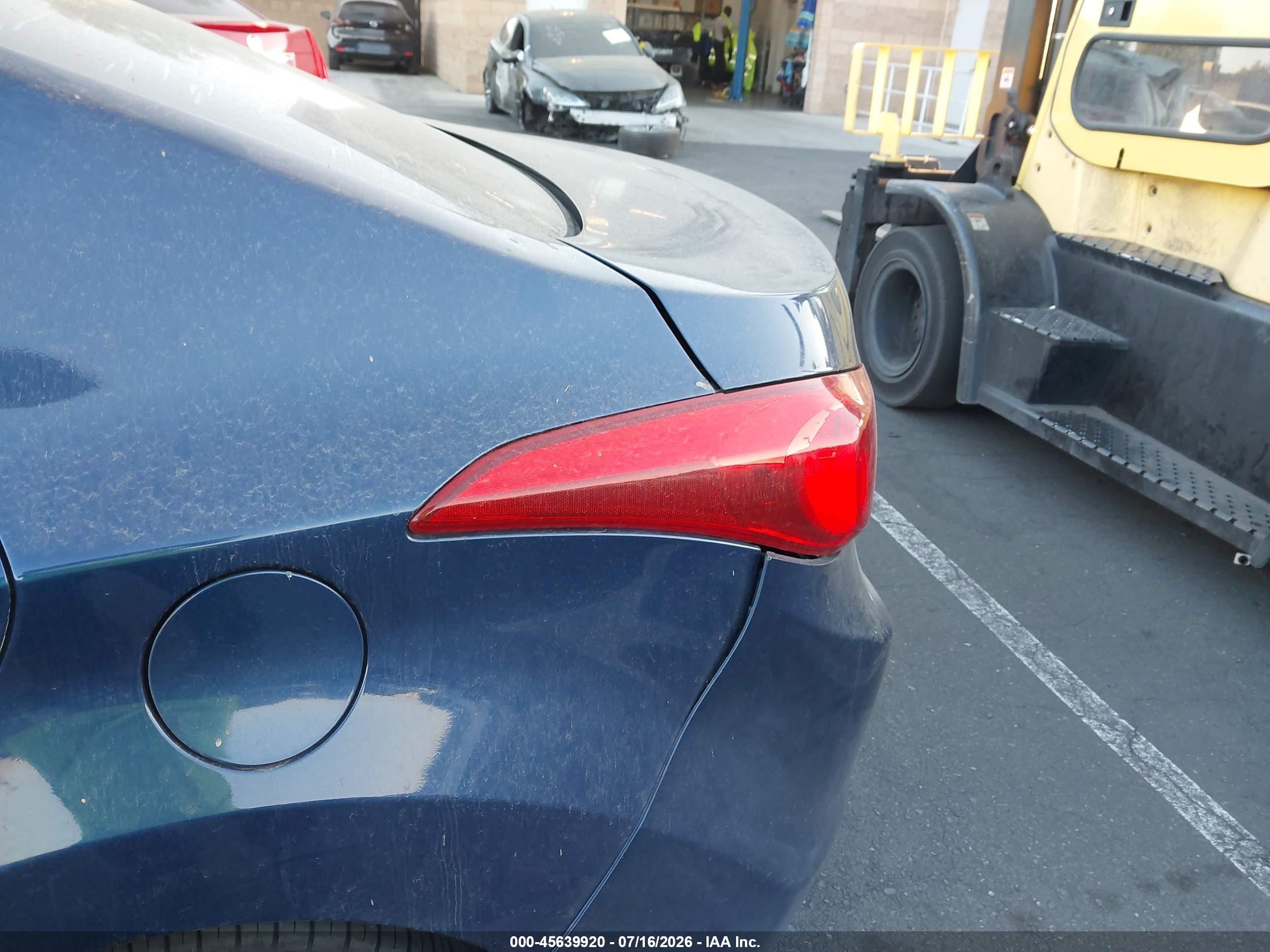 2013 Hyundai Elantra Gls Синий vin: KMHDH4AE3DU508663
