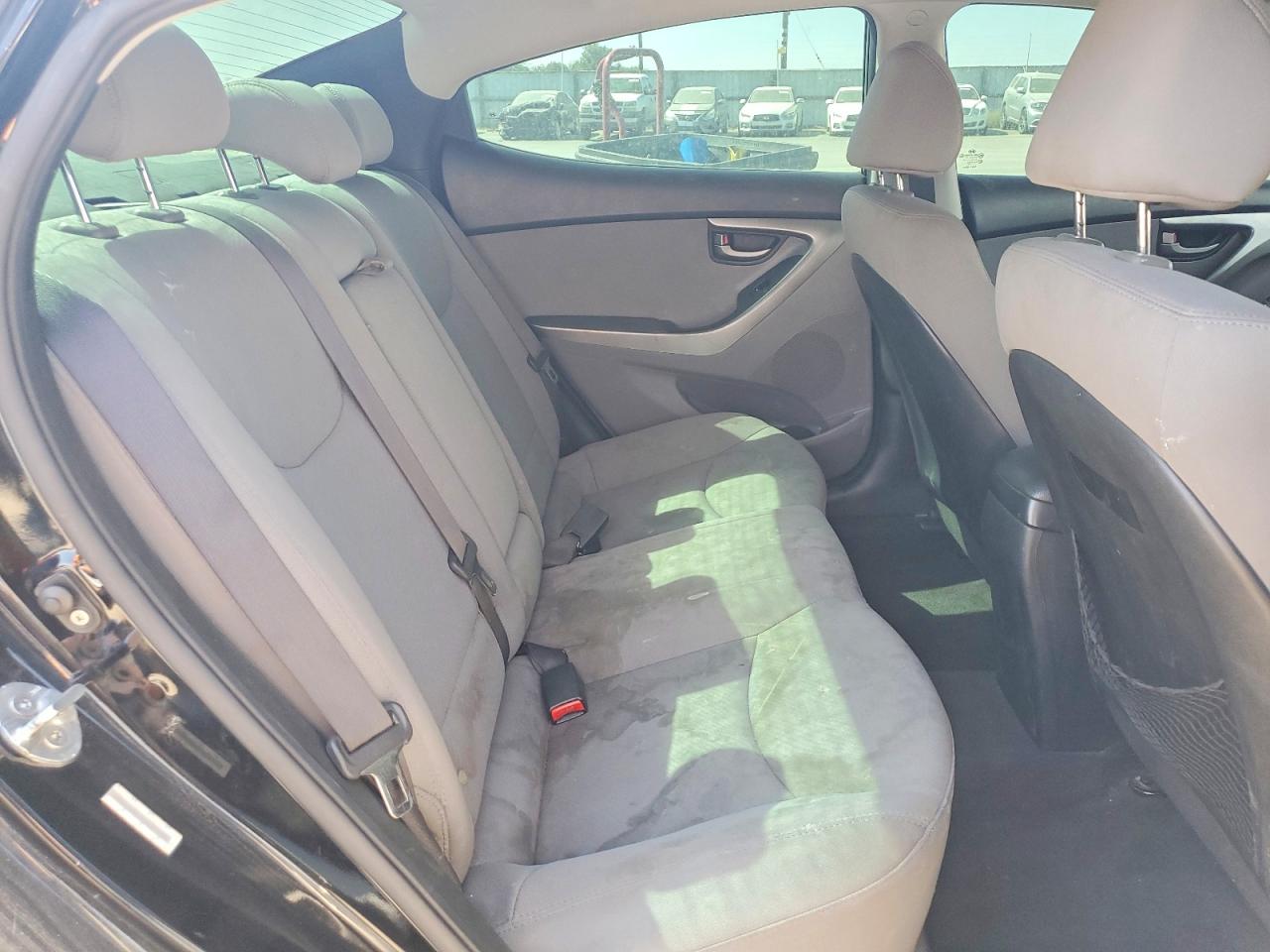 2013 Hyundai Elantra Gls Black vin: KMHDH4AE3DU521350