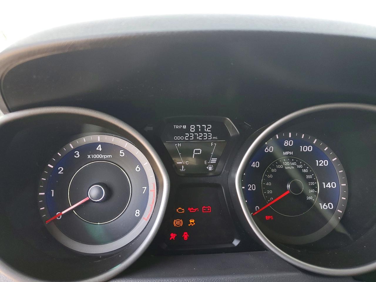 2013 Hyundai Elantra Gls Black vin: KMHDH4AE3DU521350