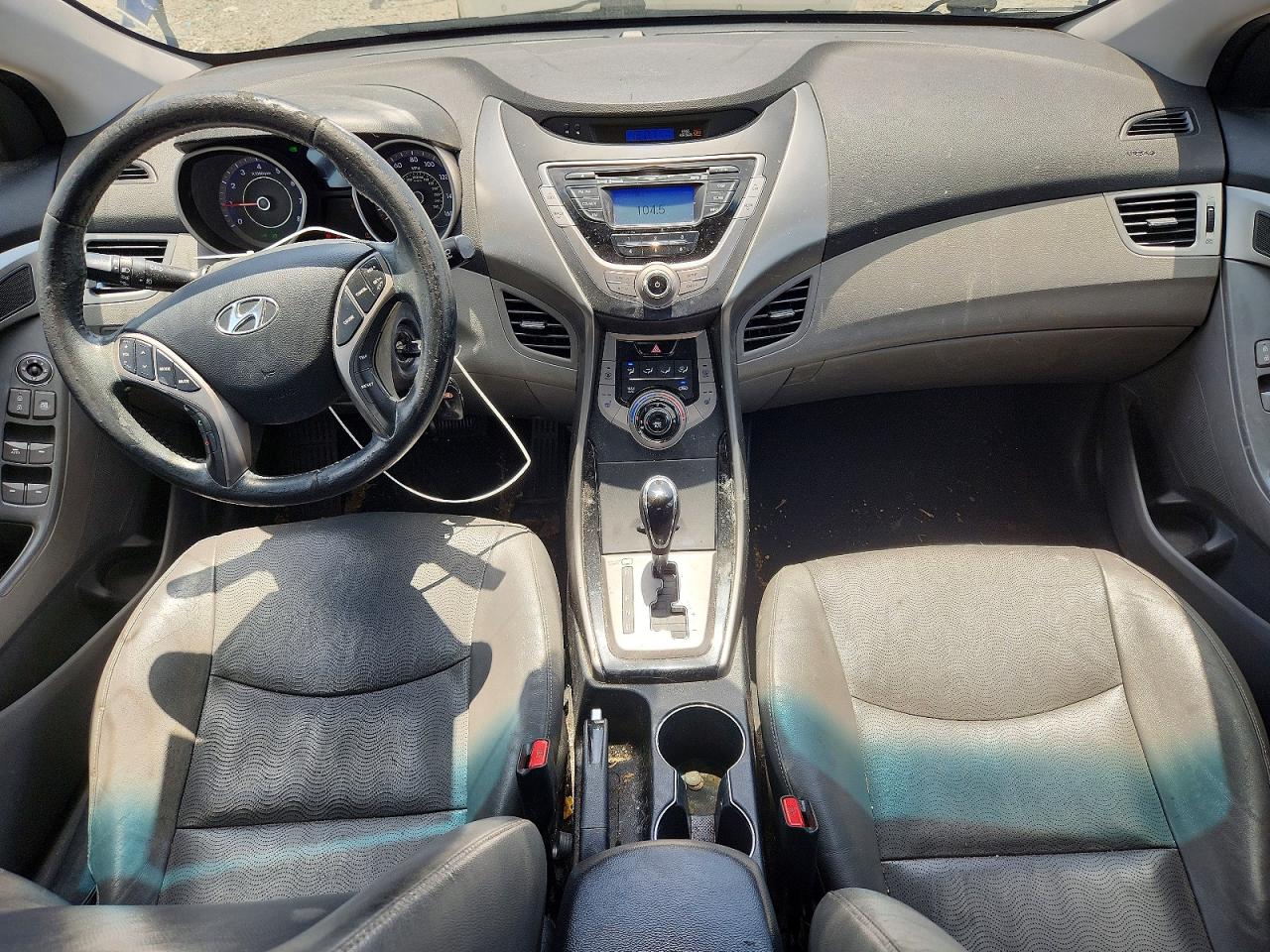 2013 Hyundai Elantra Limited Blue vin: KMHDH4AE3DU527245