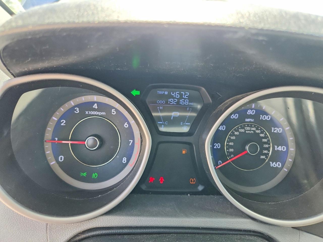 2013 Hyundai Elantra Limited Blue vin: KMHDH4AE3DU527245
