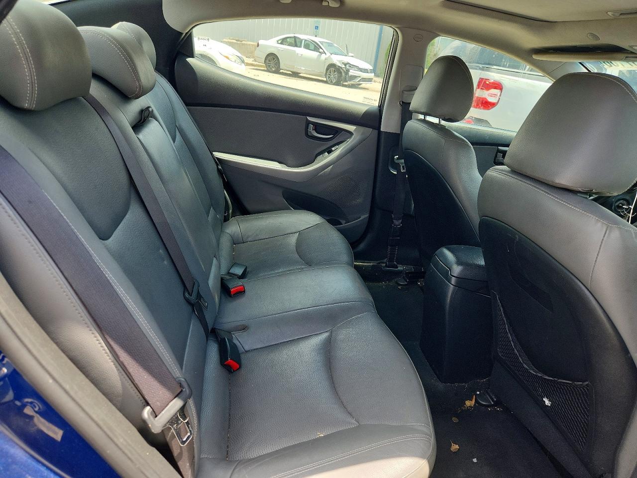 2013 Hyundai Elantra Limited Blue vin: KMHDH4AE3DU527245