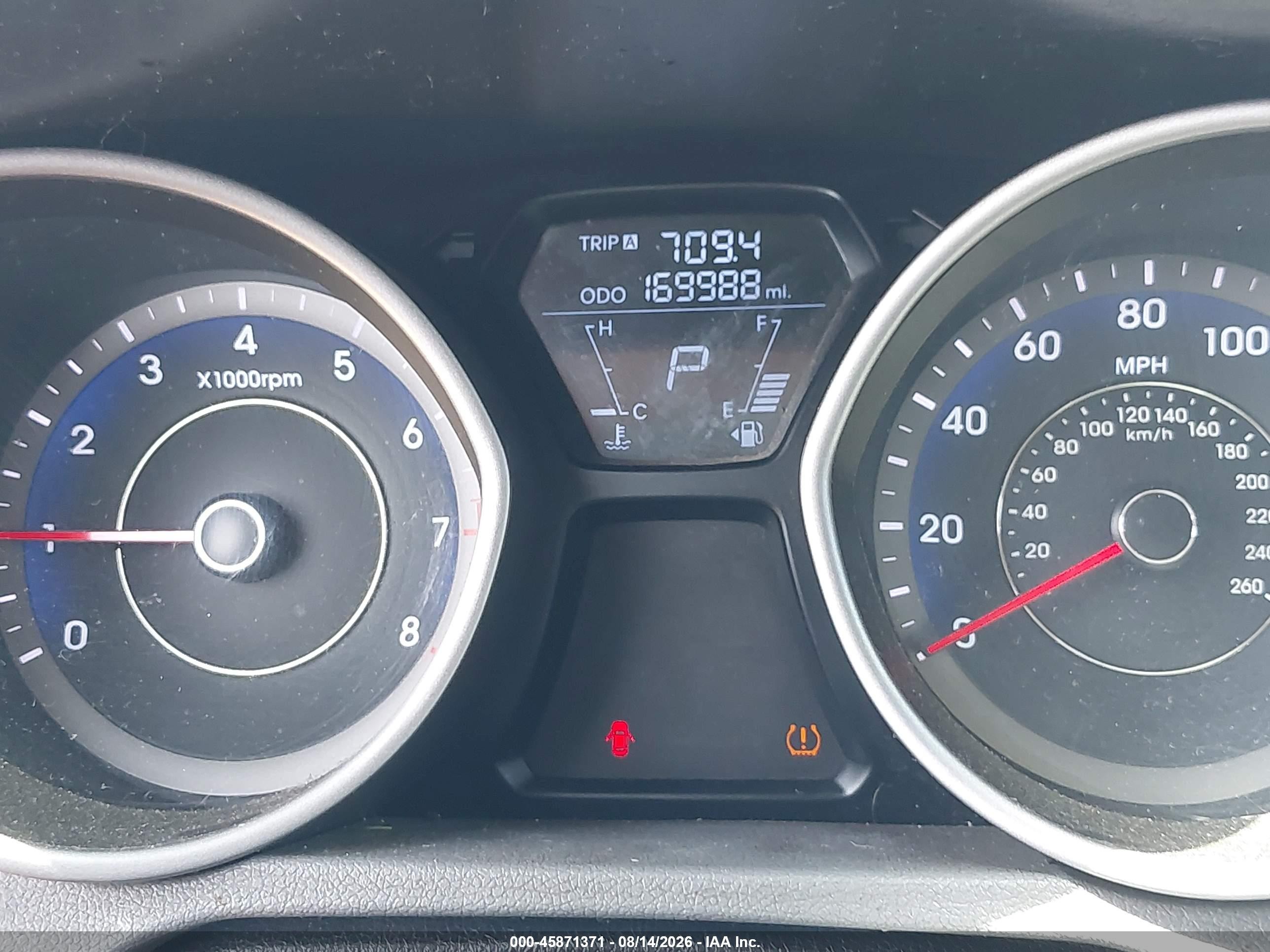 2013 Hyundai Elantra Gls Gray vin: KMHDH4AE3DU528167
