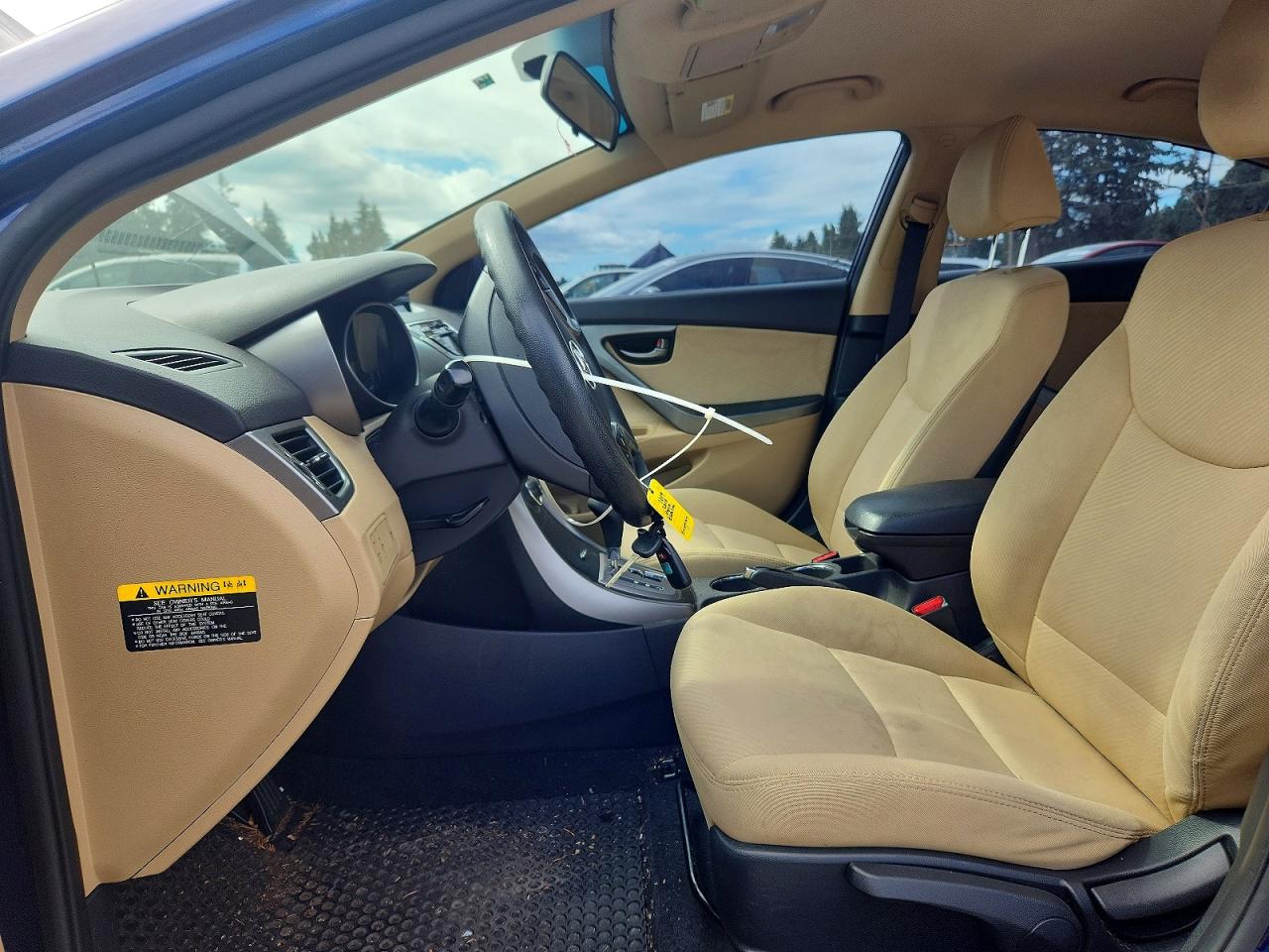 2013 Hyundai Elantra Gls Blue vin: KMHDH4AE3DU537340