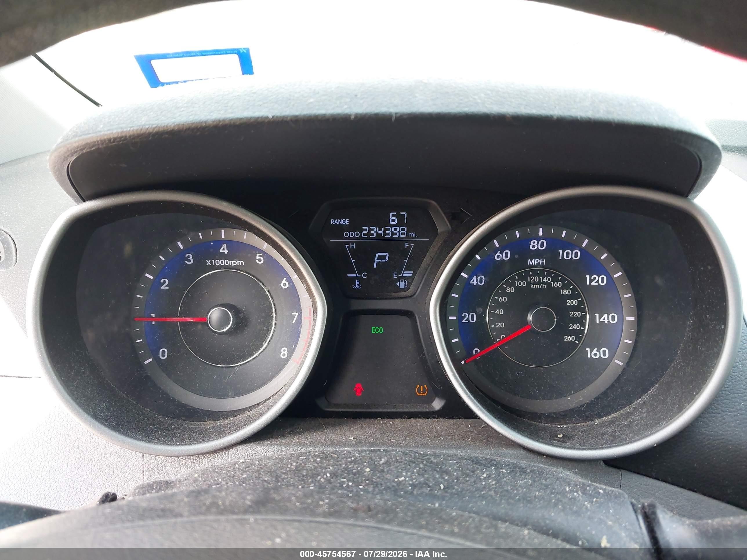 2013 Hyundai Elantra Gls Silver vin: KMHDH4AE3DU540416