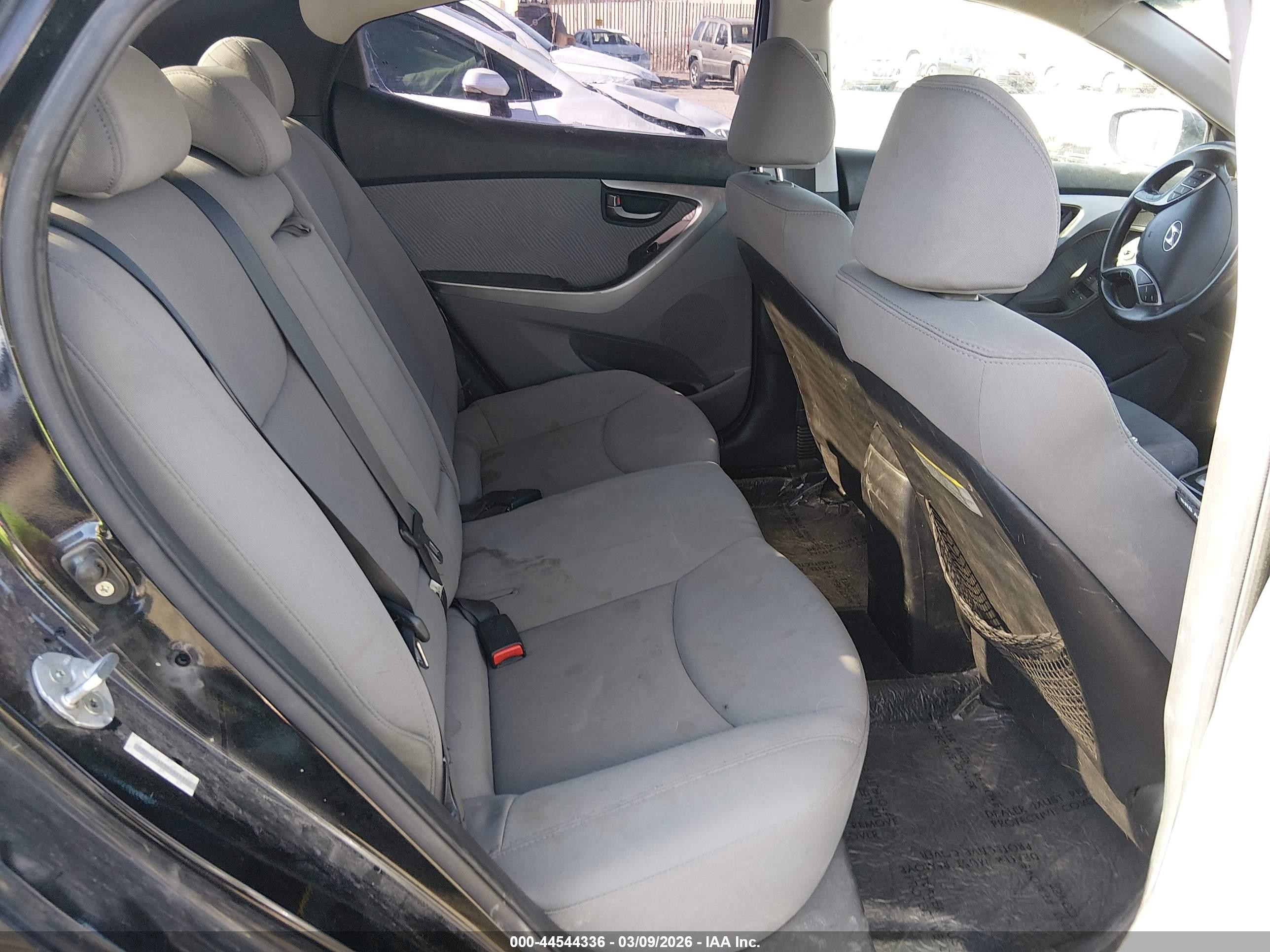 2013 Hyundai Elantra Gls/limited Black vin: KMHDH4AE3DU545342