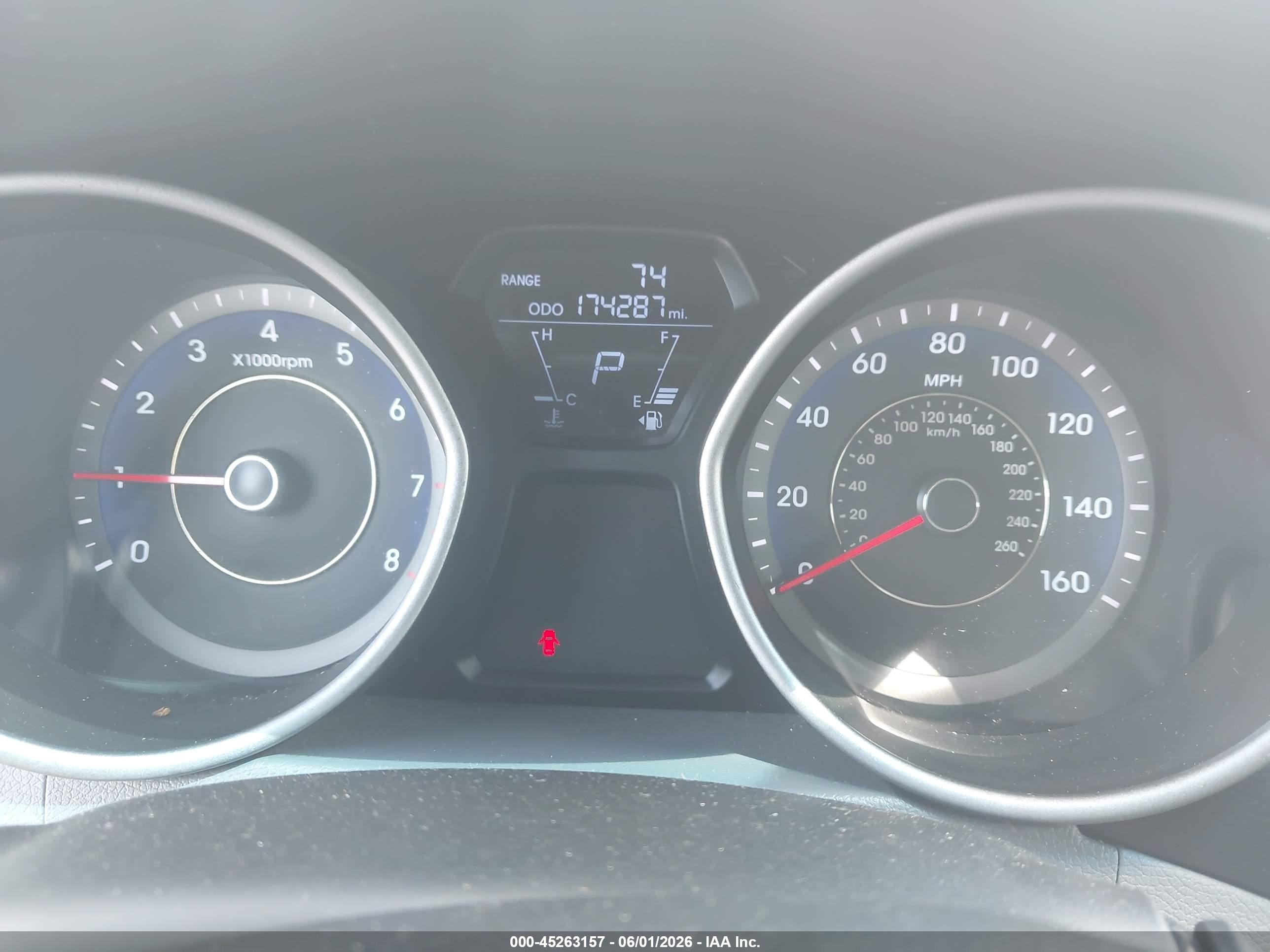 2013 Hyundai Elantra Gls Blue vin: KMHDH4AE3DU594623