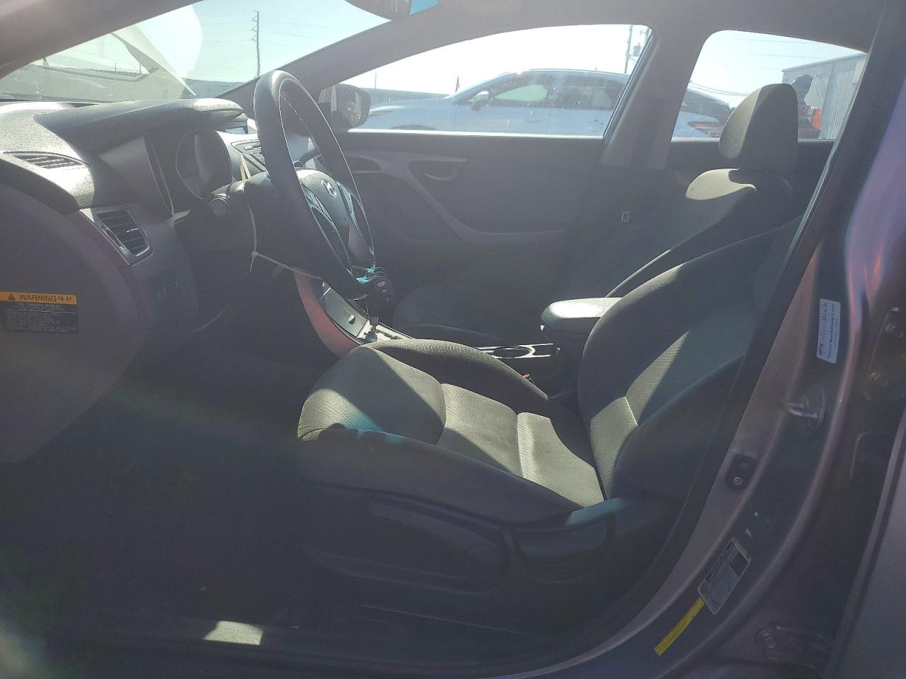2013 Hyundai Elantra Gls Silver vin: KMHDH4AE3DU615096