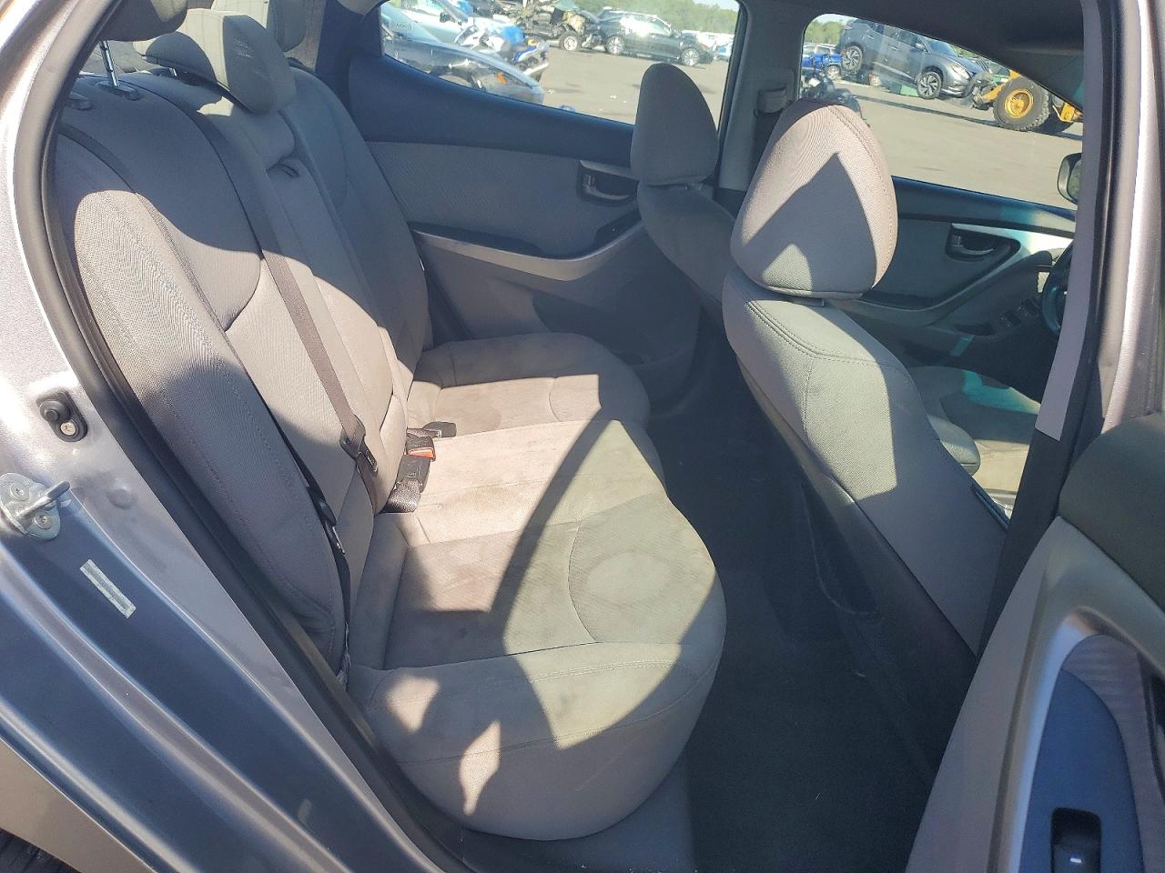 2013 Hyundai Elantra Gls Silver vin: KMHDH4AE3DU615096